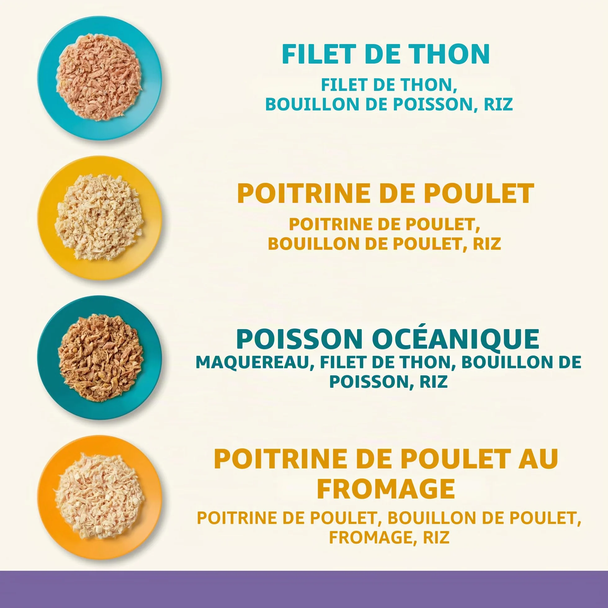 Applaws Nourriture humide naturelle en bouillon pour chats adultes thon poulet poisson de l'océan 12 boîtes 70 g