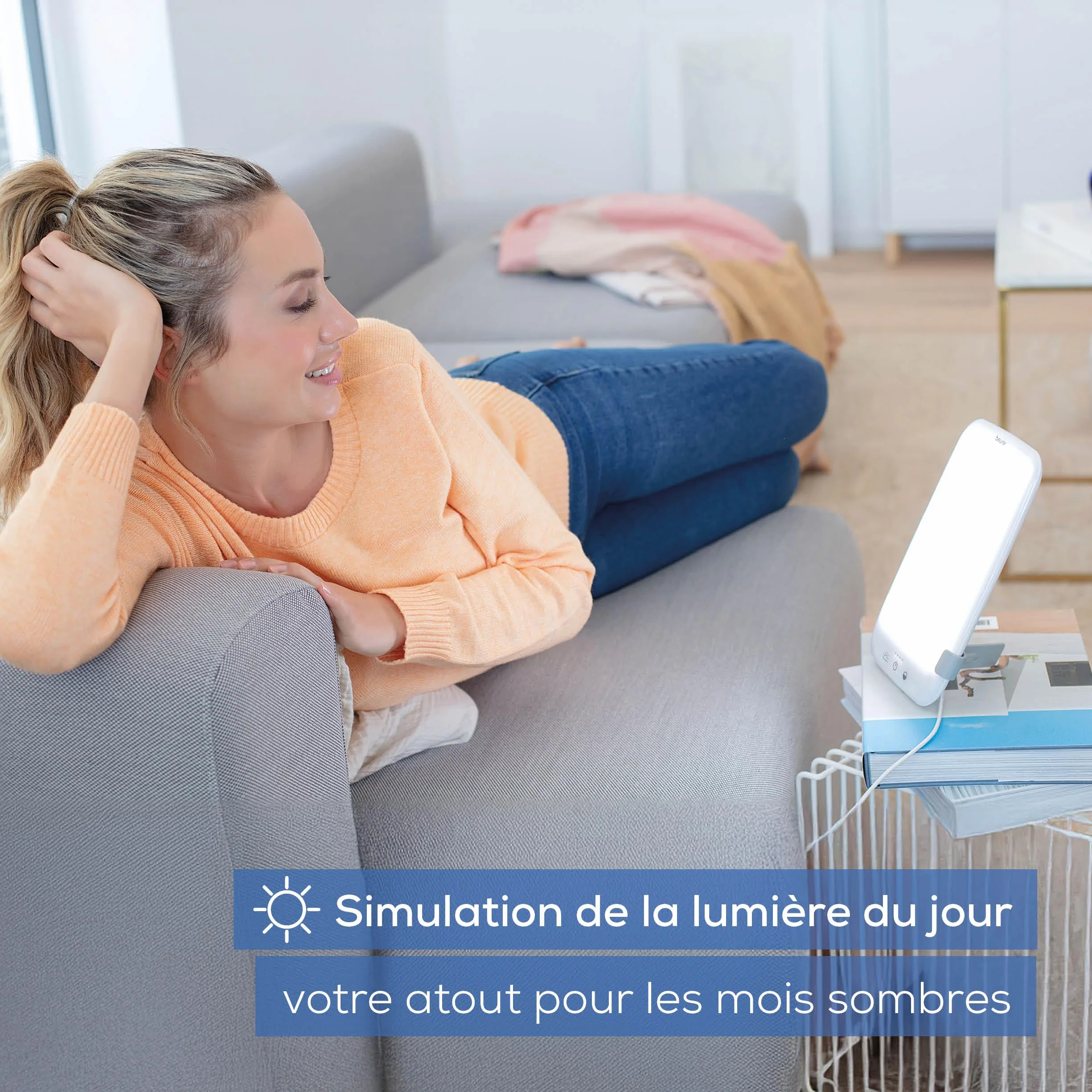 Beurer TL 35 lampe de luminothérapie 10.000 Lux 3 températures de couleur dispositif médical