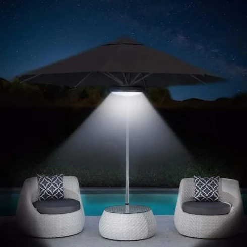 Lampe LED pour parasol avec enceinte sans fil PARASOUND