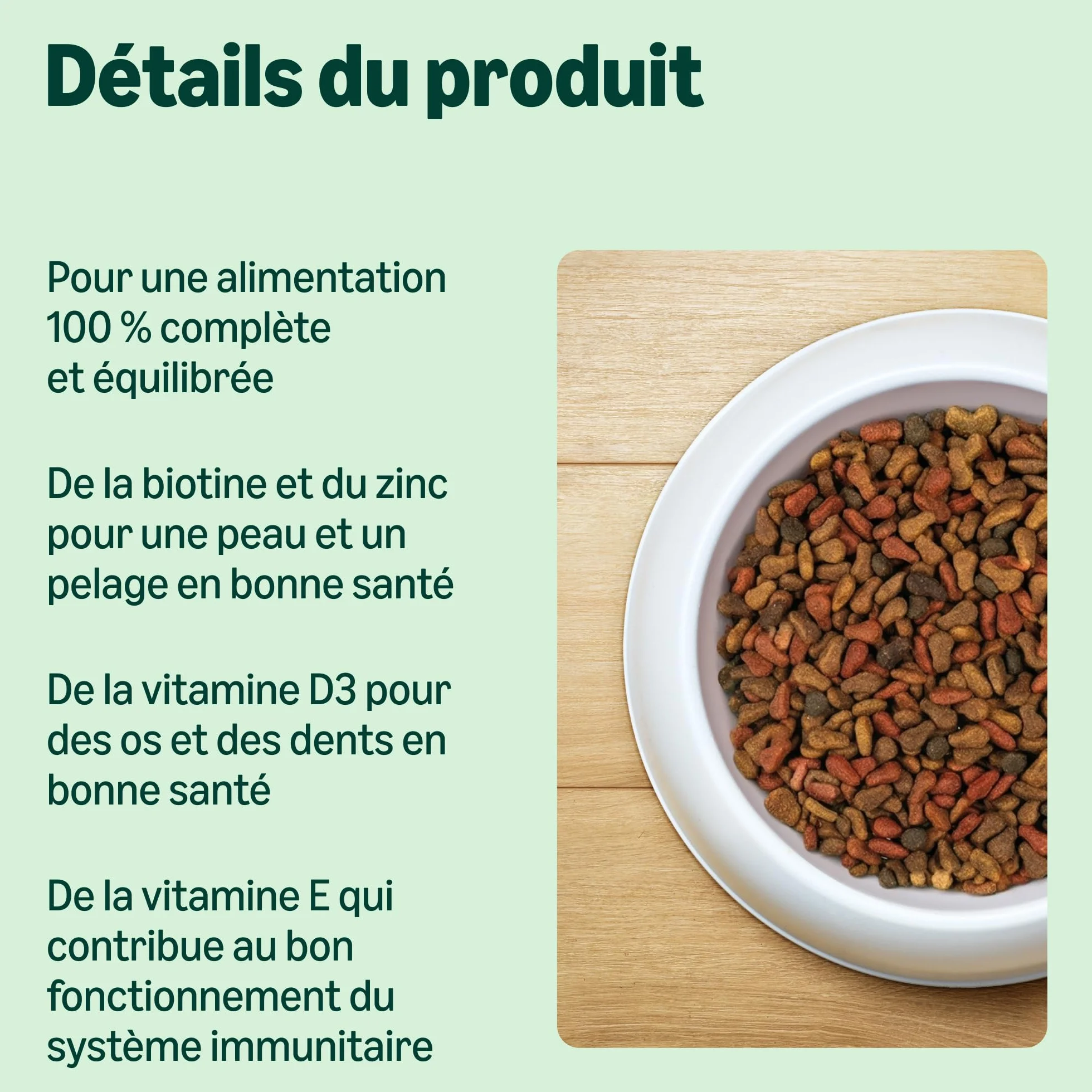 Amazon Croquettes complètes pour chats adultes au poulet dinde et légumes 10kg