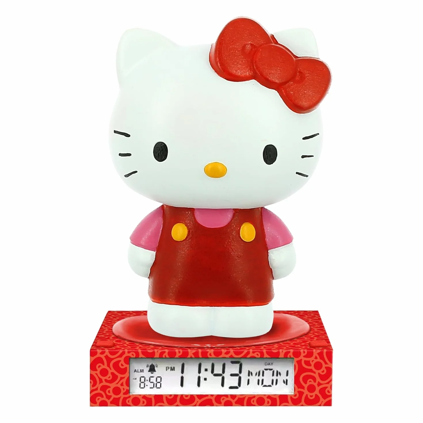Lampe 3D Hello Kitty & Friends avec réveil et date