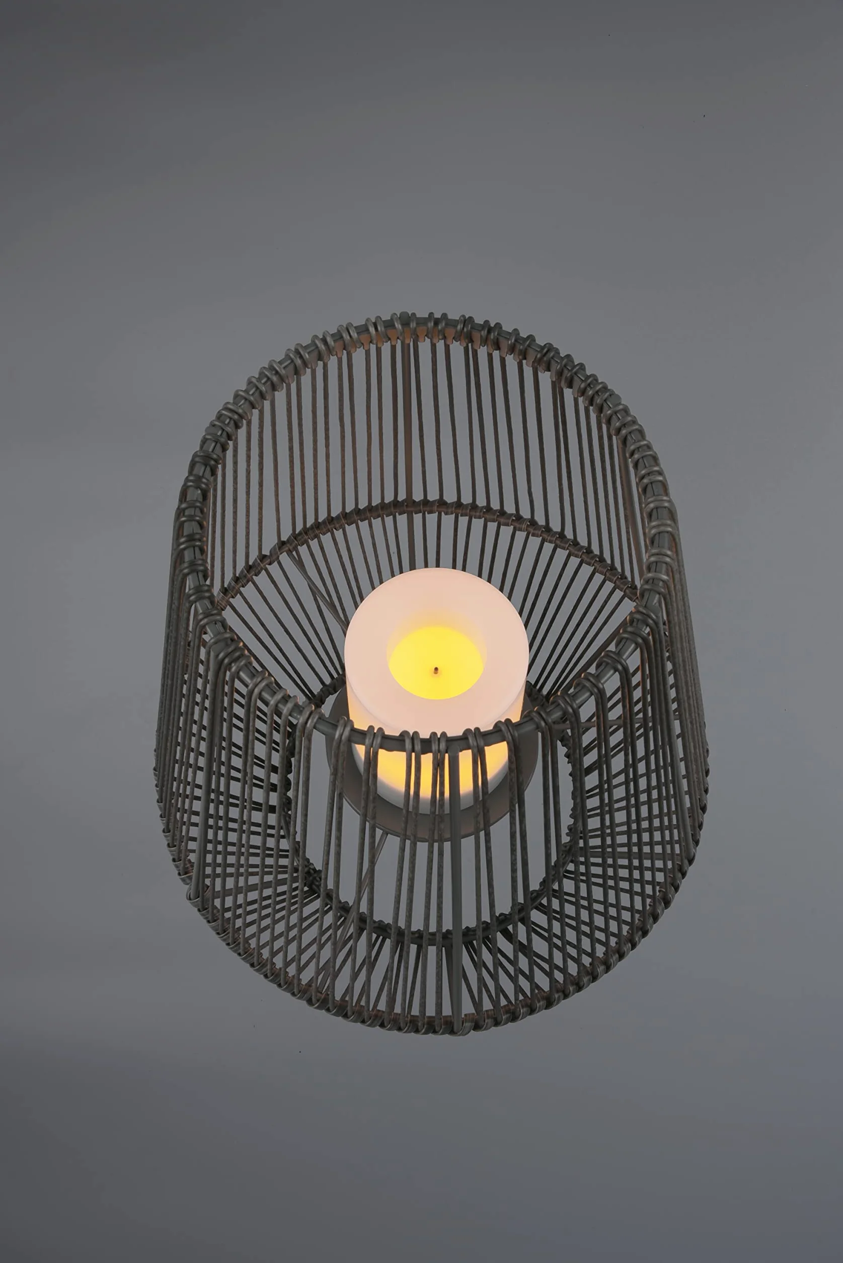 Reality Lampe de table Mineros LED Gris