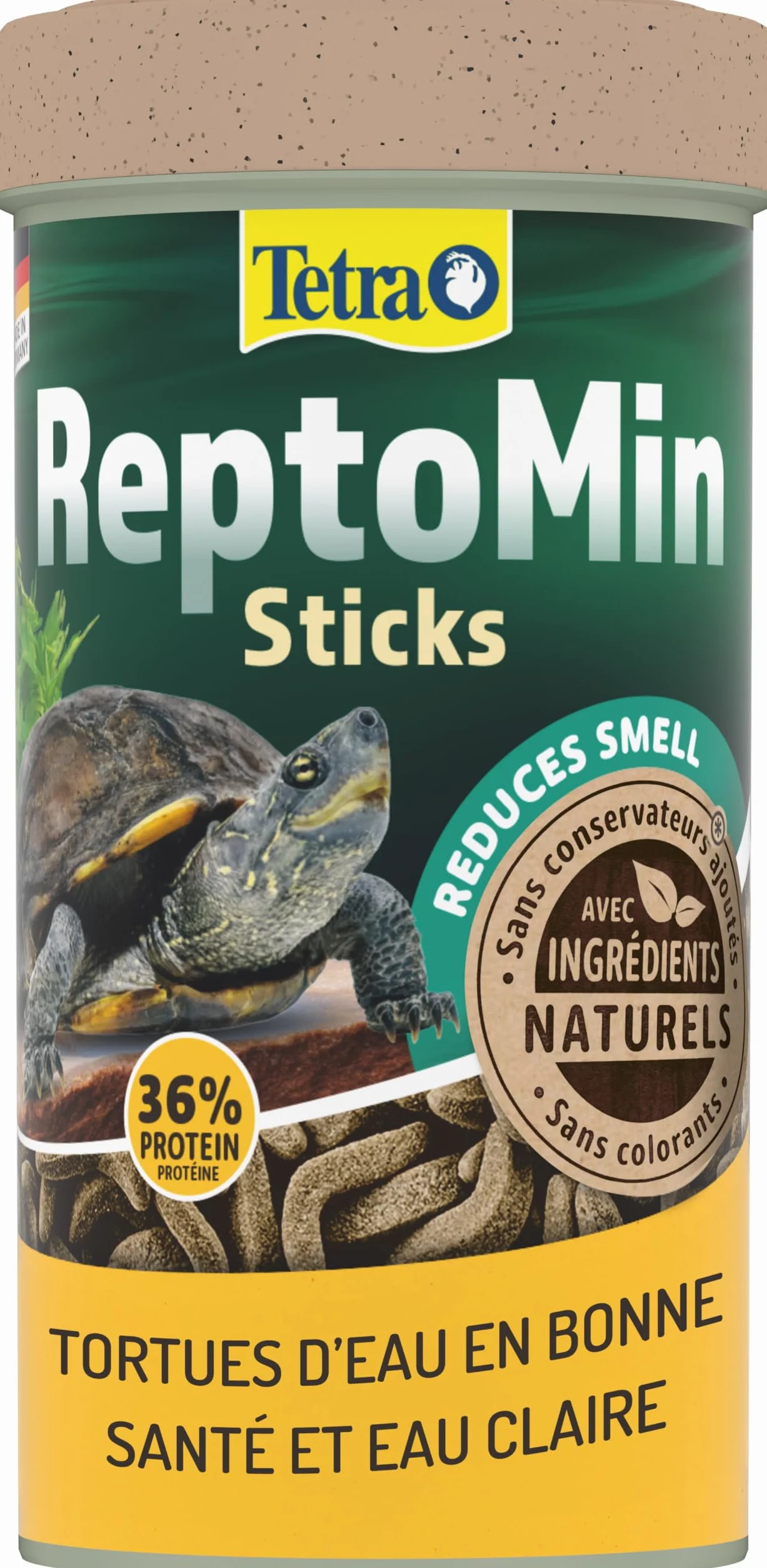 TETRA ReptoMin Sticks Aliment Complet pour Tortues d'Eau 1 Litre