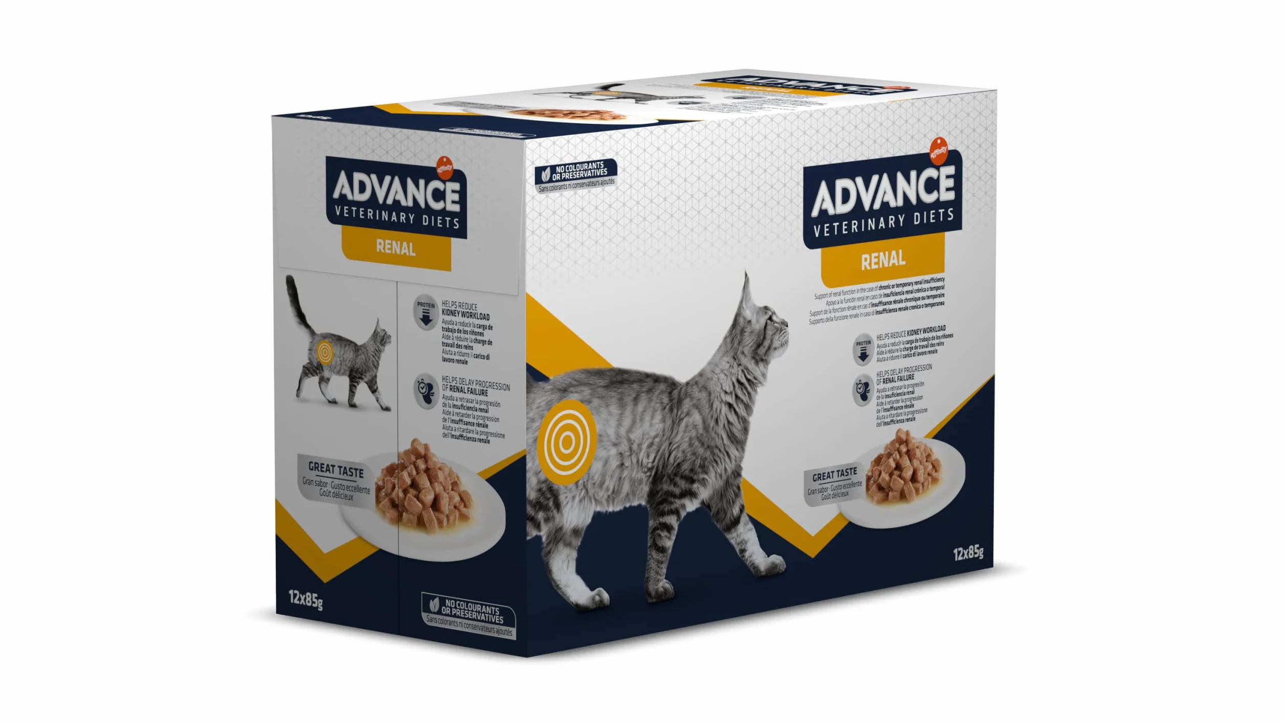 Advance Veterinary Diets Renal Nourriture Humide pour Chats Multipack 12x85g