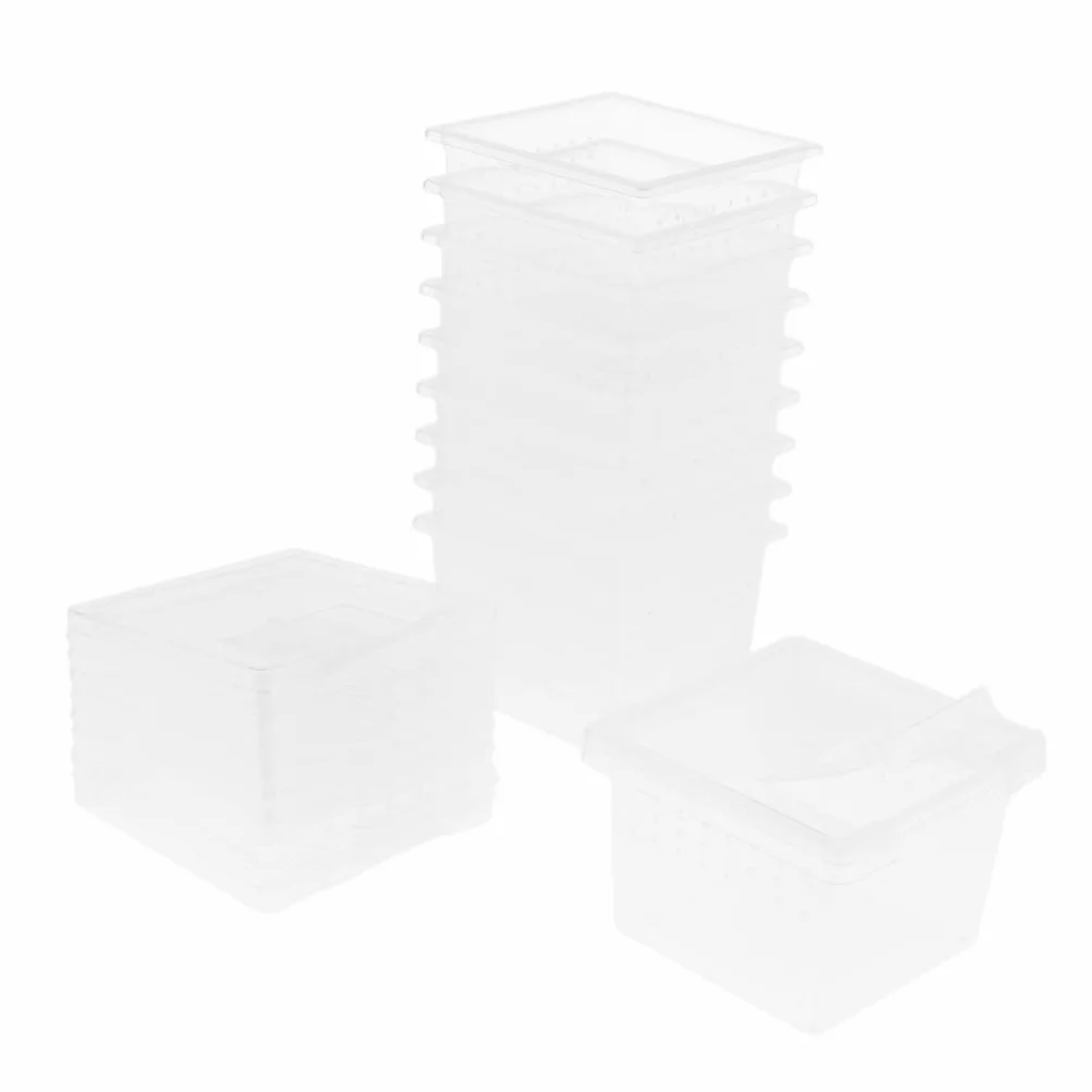 Perfk 10pcs d'Élevage pour Grenouille, Gecko, Insecte