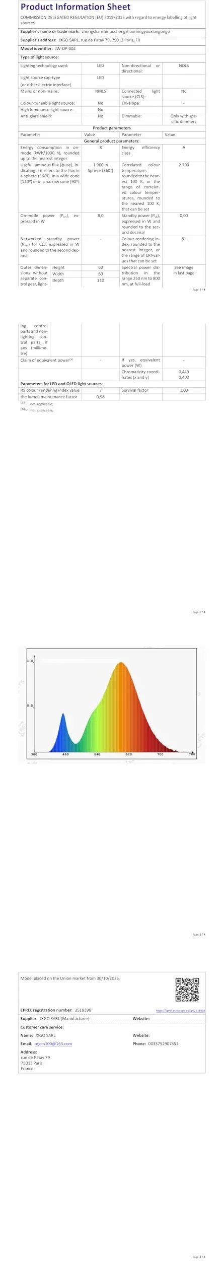 Ampoule Rechargeable USB C E27 RGB LED 9+3 Températures de Couleur Dimmable Touch Control 2600mAh 8W A19 2 Pack