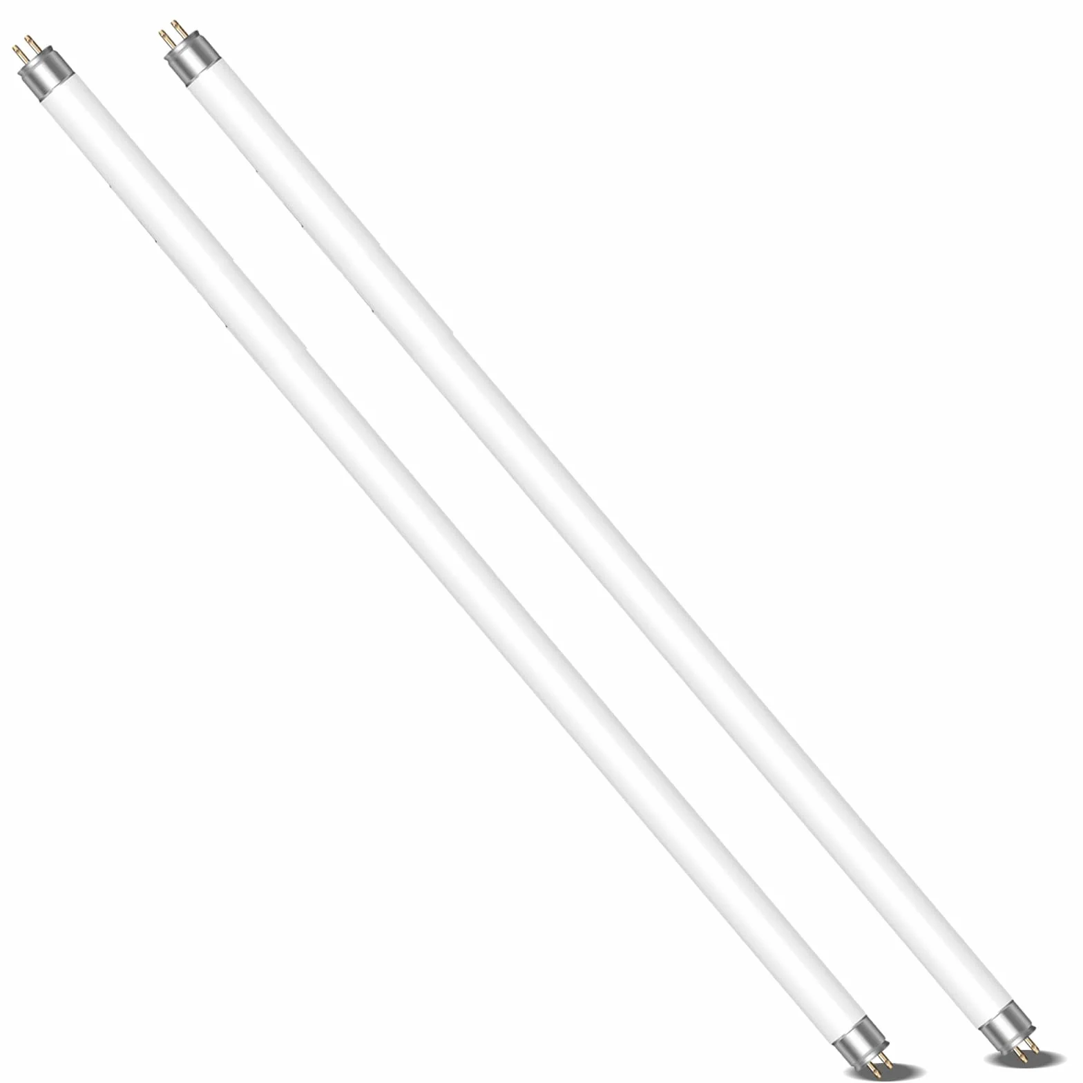 Tubes Fluorescents 14W T5 563mm Blanc Froid 4000K G5 Faible Consommation 2 Pack