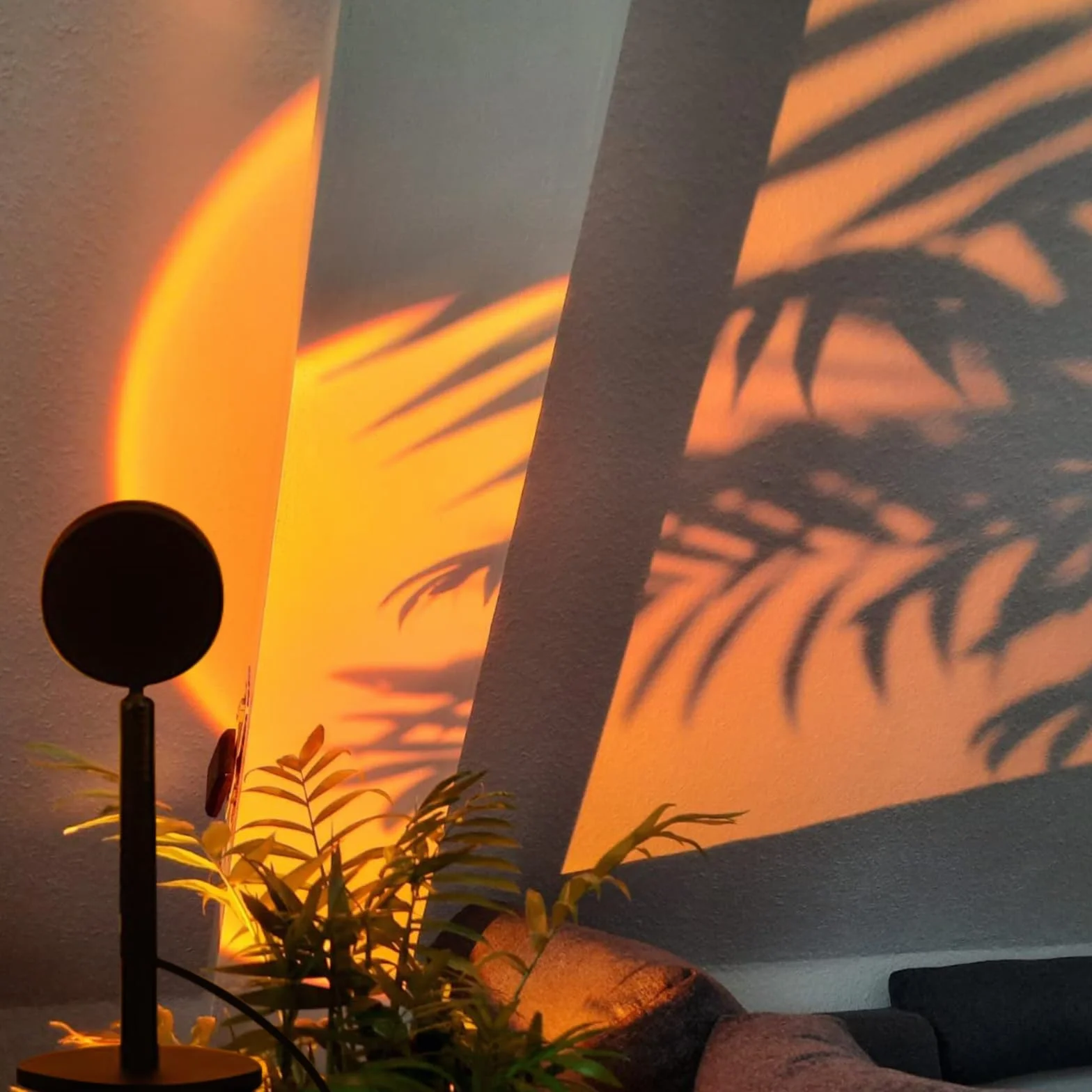 Lampe Coucher de Soleil, Projection Lumière USB, Rotation 180°, Ambiance, Selfie, Décoration