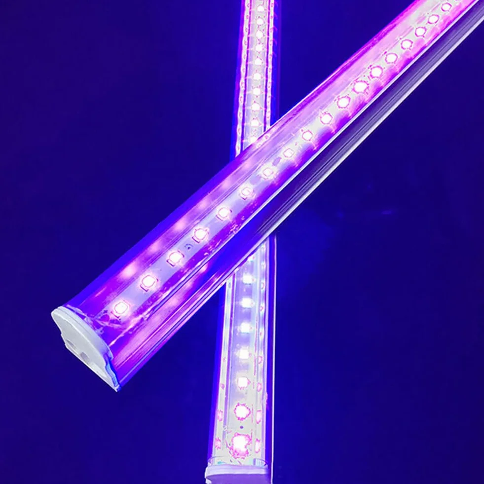 Tube LED UV barre lumineuse fluorescente noire Fiesta Light Lampe éclairage néon Halloween
