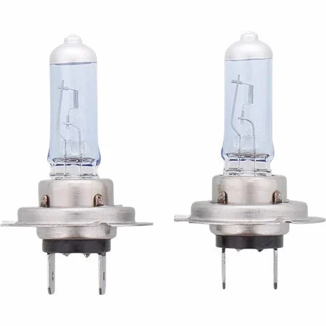 Grundig H7 E4 Blue Xenon Look Car Light Set 12V 55W 2 Ampoules