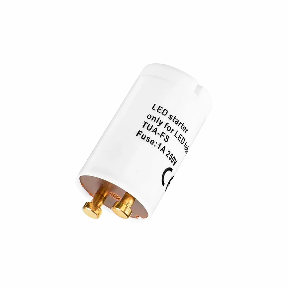 Braytron Lot de 10 démarreur LED factice T8 250 V/1 A - Pont de démarrage pour tube LED