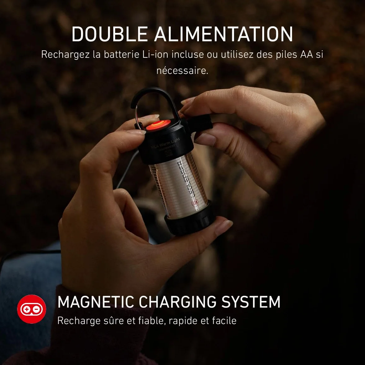 Ledlenser ML4 LED Lanterne Rechargeable 300 Lumens 40h Autonomie Lumière Rouge