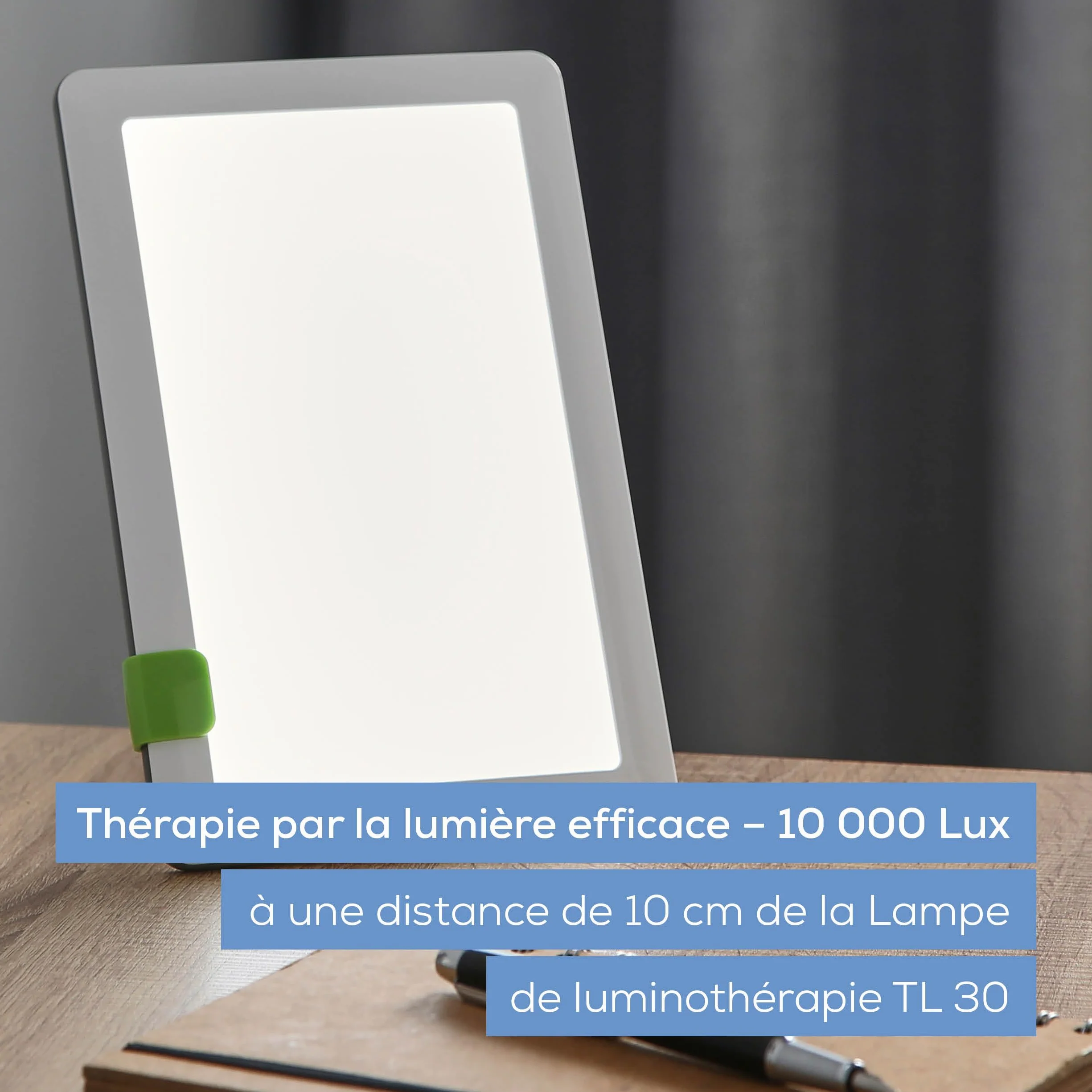 Beurer TL 30 Lampe de luminothérapie 10 000 lux simulation lumière du jour compacte avec support