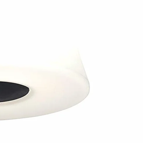 QAZQA Virginia Lampadaire 1 Lumière Ø 25 cm Noir Design Éclairage Extérieur