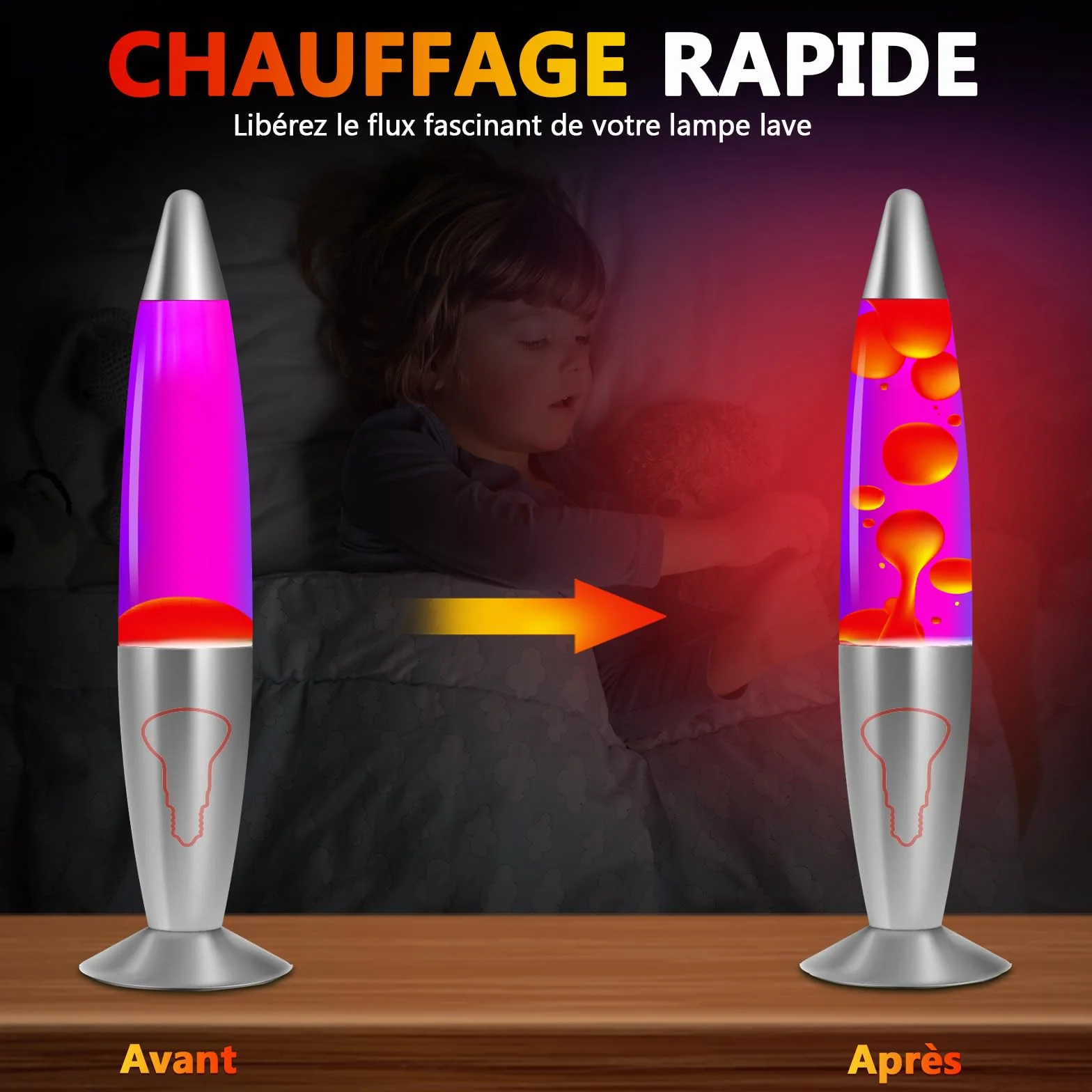 Ampoule Lampe à Lave 30W E14 R39 Ampoule Réflecteur Spot Petit Culot à Vis SES Blanc Chaud 2-Pack