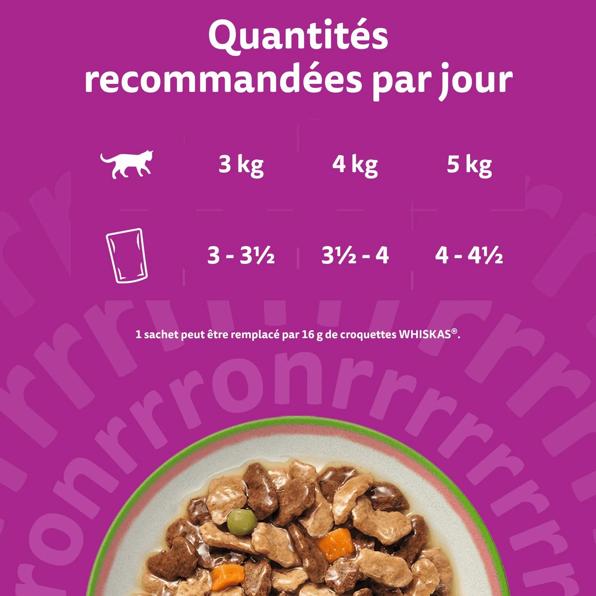 WHISKAS TASTY MIX Aliment humide Sauce Chat adulte 40x85g Sélection du chef