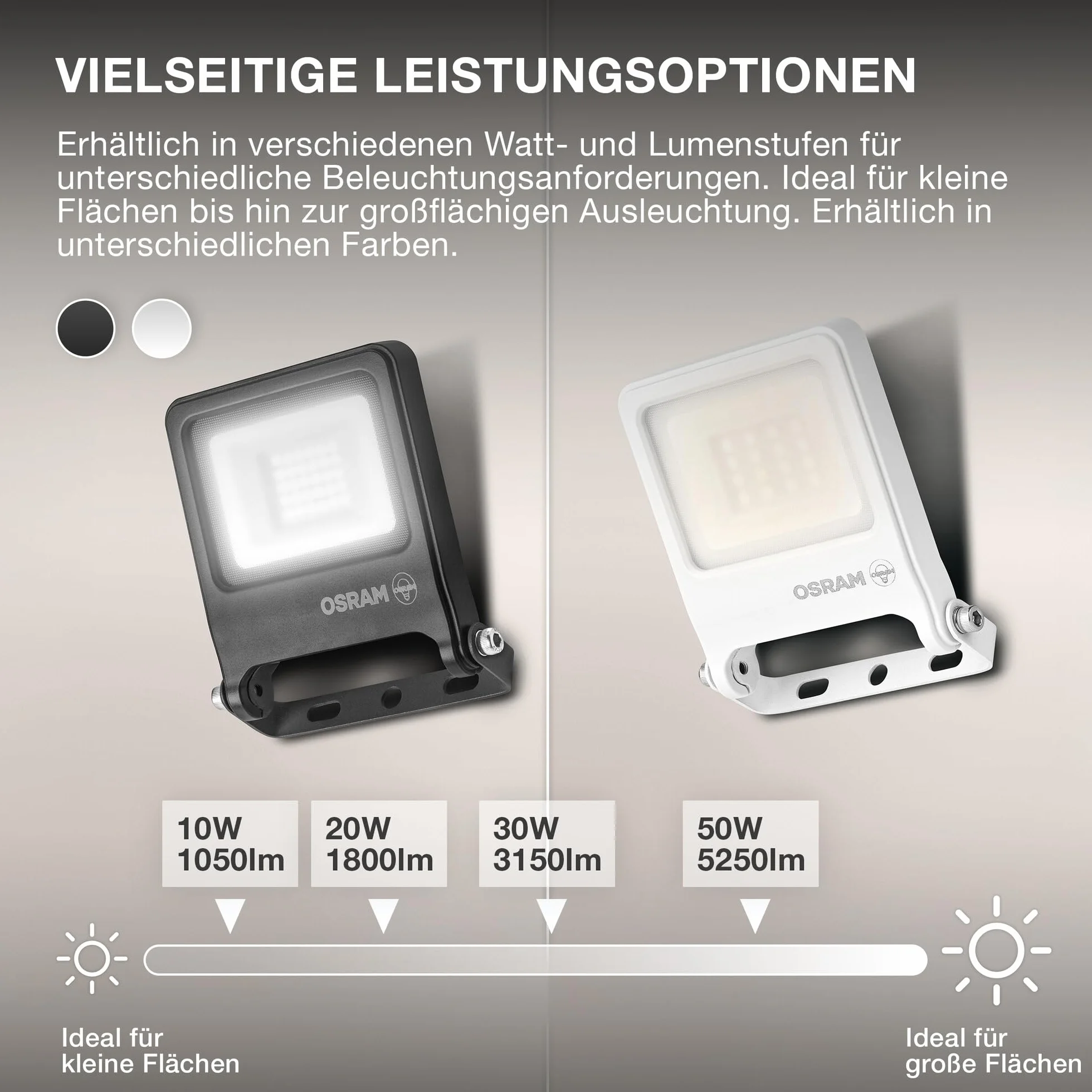 Osram ENDURA Flood Warm White PCR