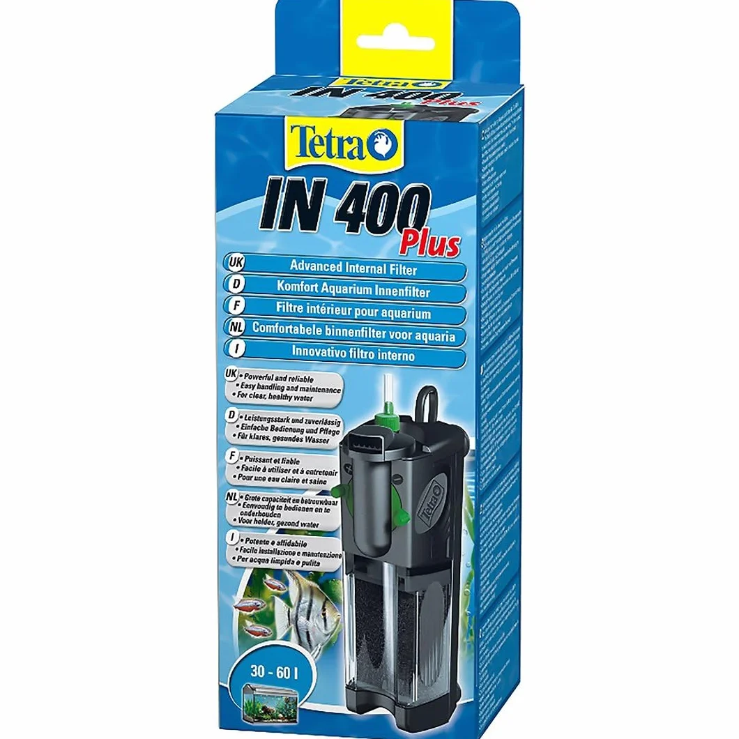 TETRA IN 400 Plus Filtre Intérieur pour Aquarium 30-60L