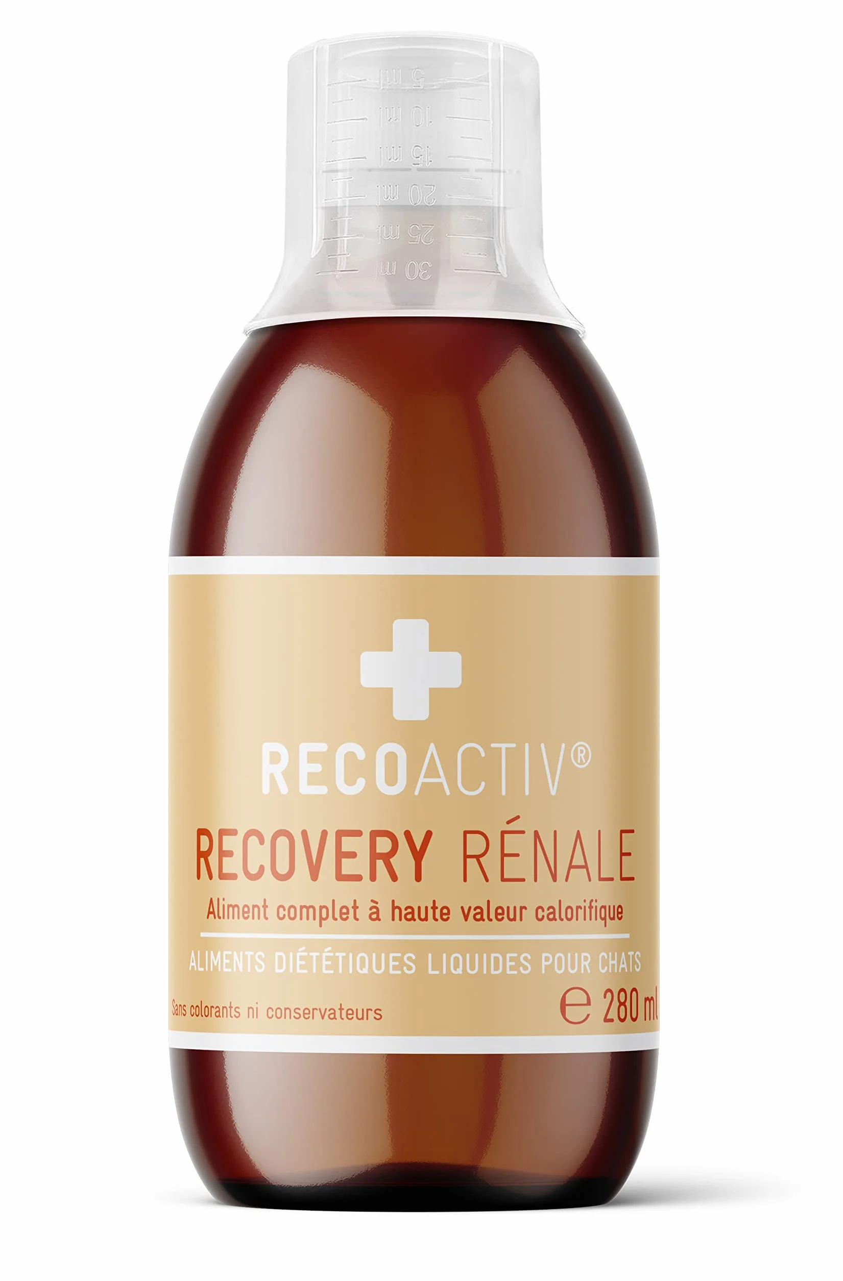 RECOACTIV Recovery Rénale pour Chats, 1 x 280 ML, Alimentation diététique complète