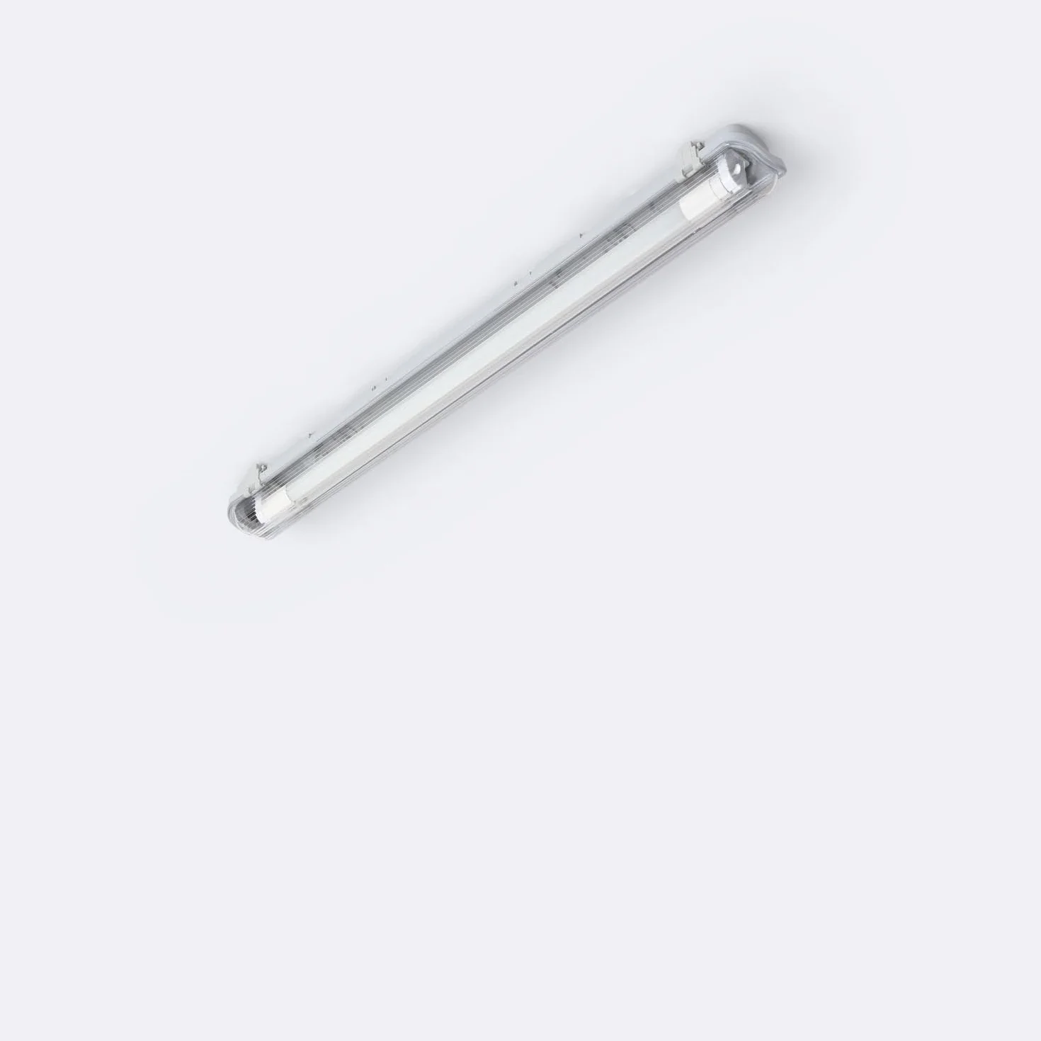 Réglette Étanche LED 60cm IP65 9W 140lm/W 4000K Blanc Neutre G13