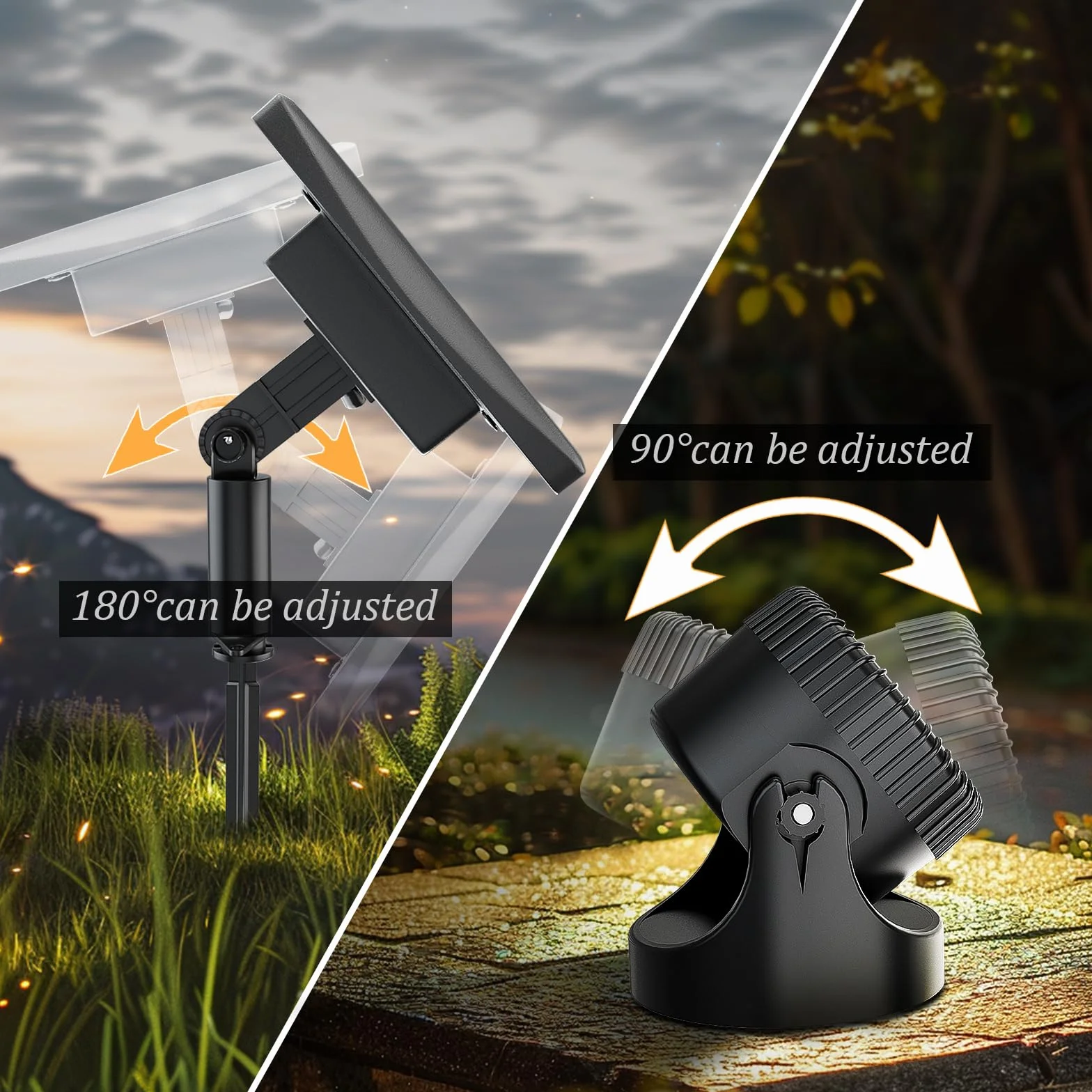 PChero Éclairage Solaire Bassin LED Sous-Marin IP68 3 Lampes Submersibles