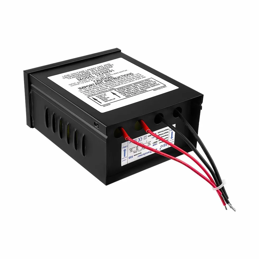 Transformateur LED 300W 12V AC pour éclairage piscine PAR56