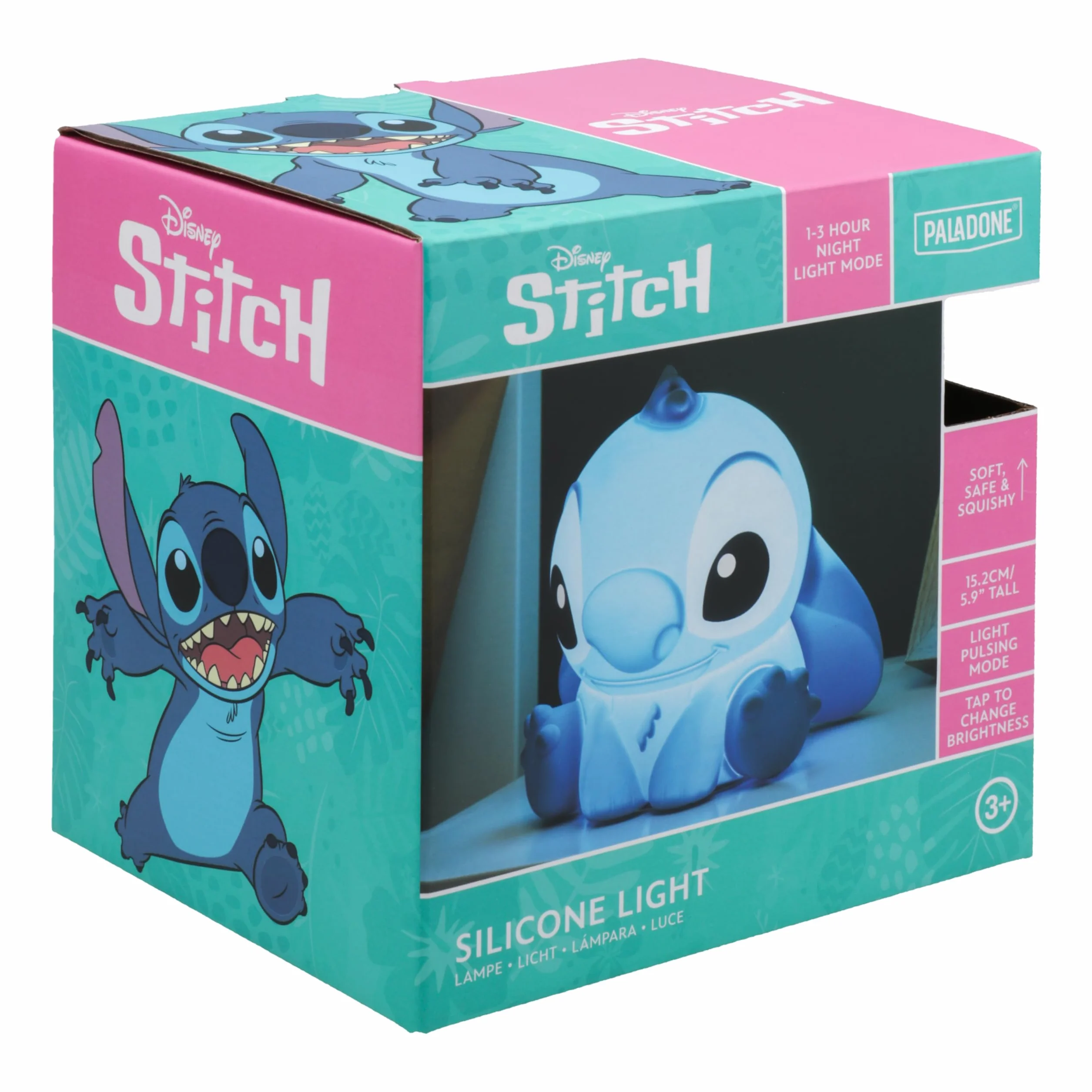 Disney Lampe Stitch Squishy Lampe de Bureau sur Pied Officielle Veilleuse Décoration Salle de Jeux Cadeau