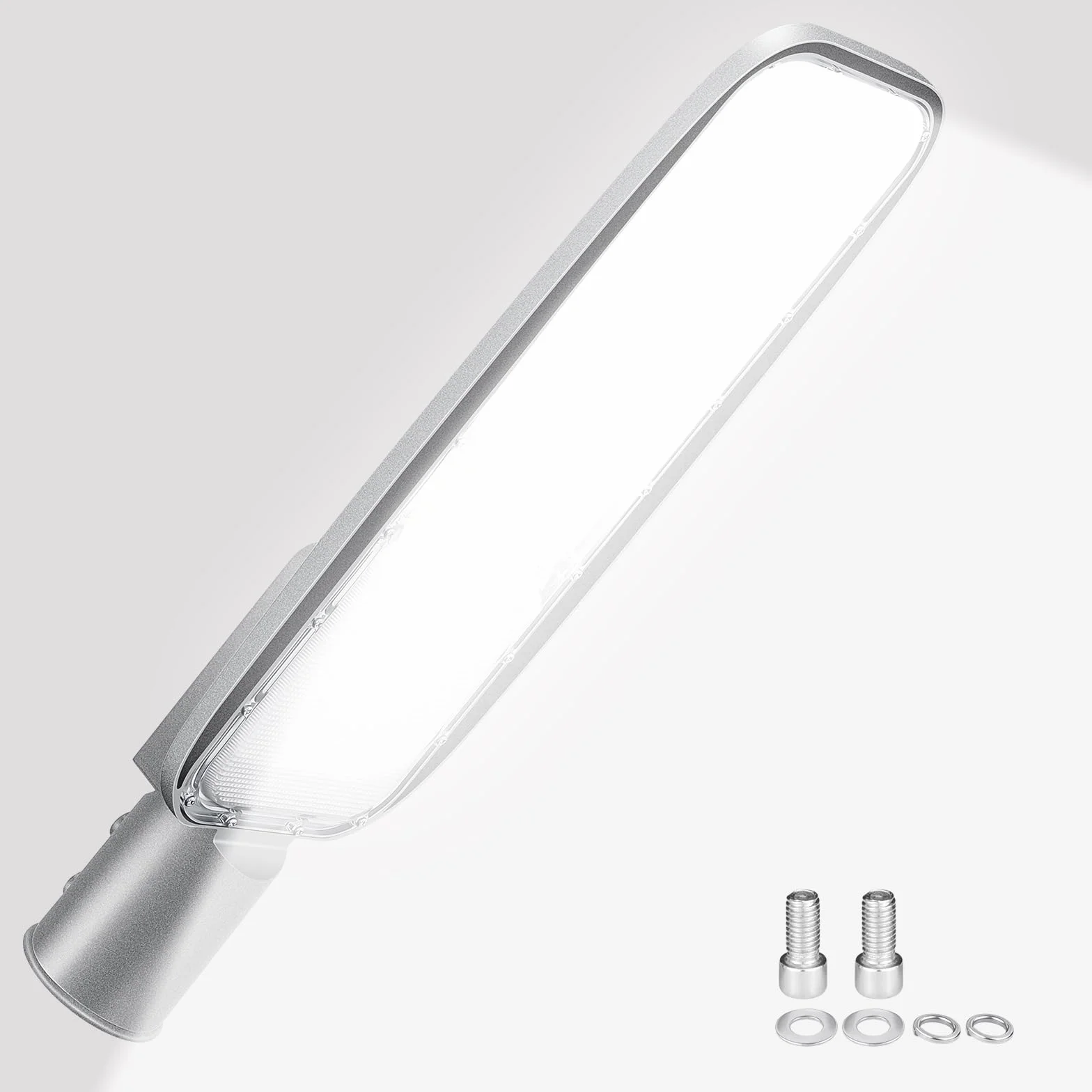 Willpower LED Réverbère Lampadaire Exterieur 200W 13892LM Spot Blanc Froid 6000K IP66 Projecteur