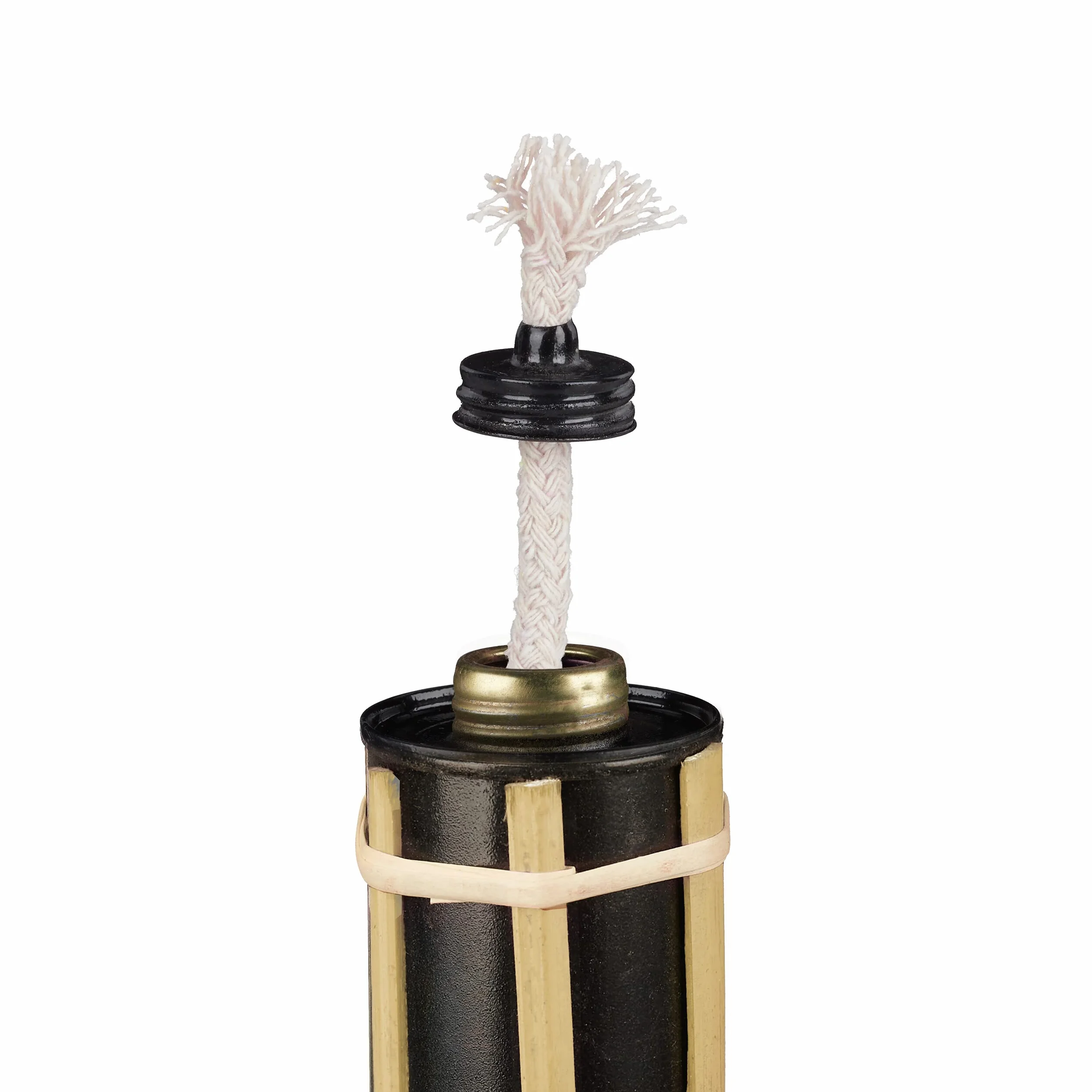 Relaxdays Torche de Jardin en Bambou Lot 12 90x6 cm Nature