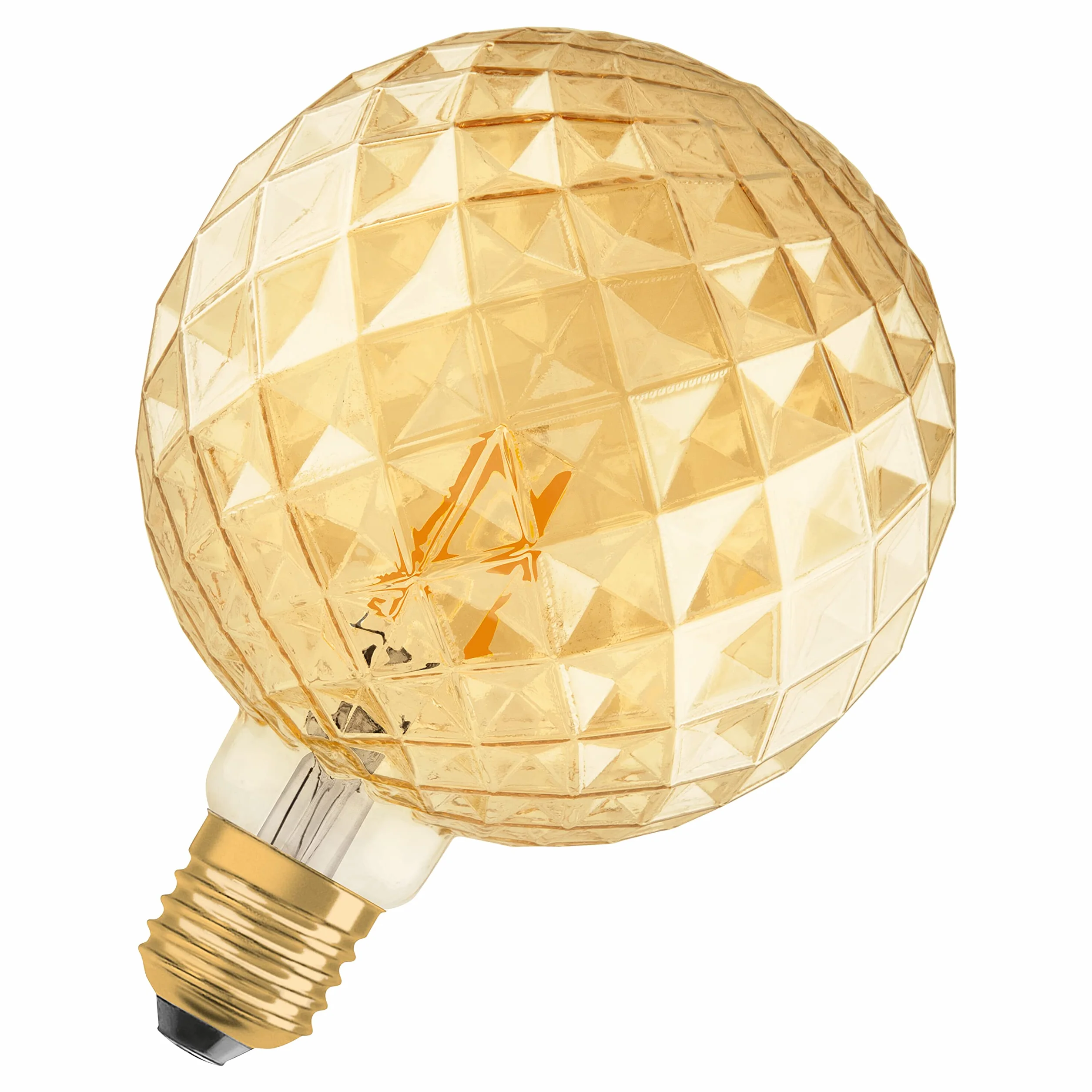 Osram Vintage Edition 1906 Ampoule LED à Filament E27 Globe Pinecone Ambrée 4.5W 2500K
