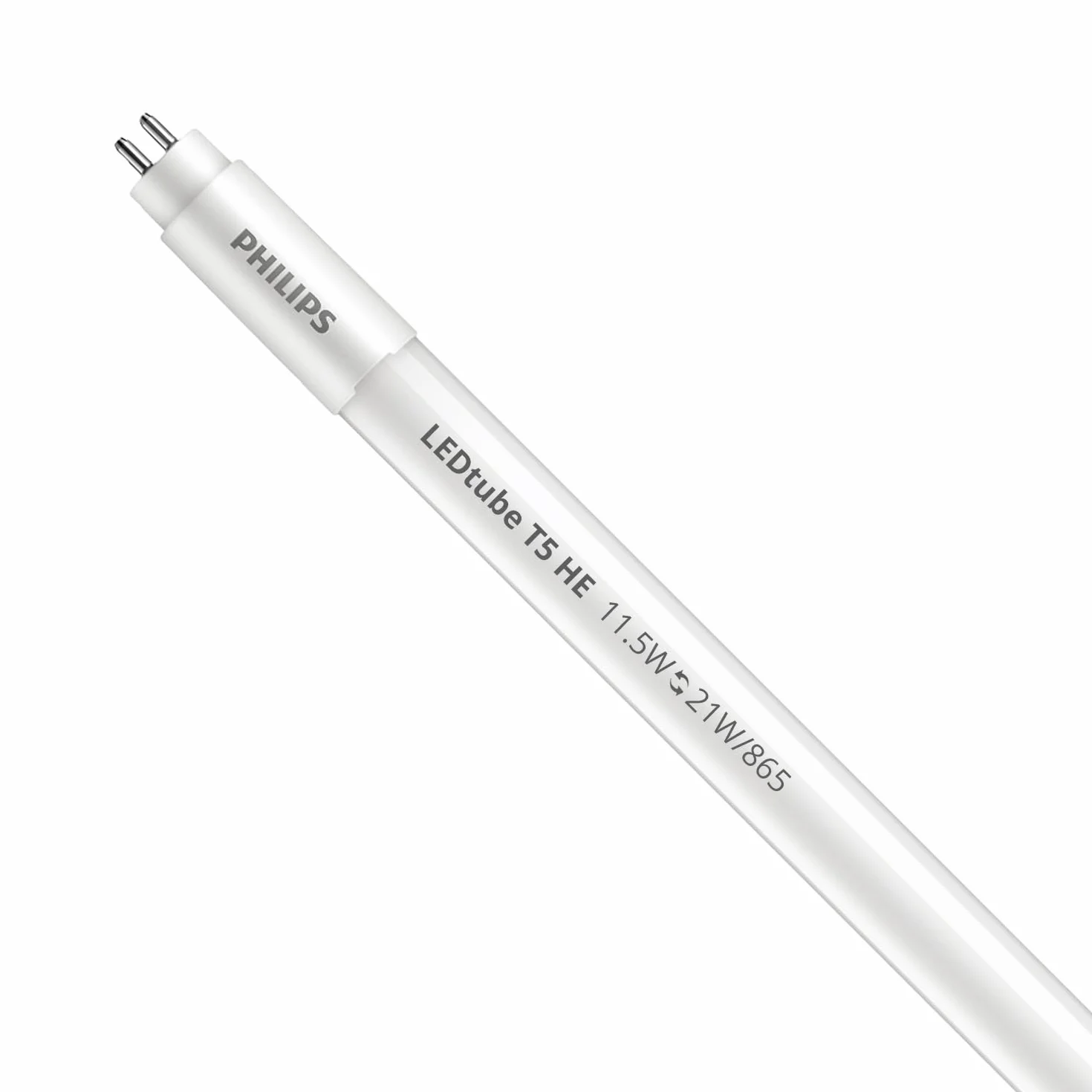 PHILIPS Tube LED T5 MASTER Direct 230V 11.5W 1700lm 865 Lumière Du Jour 85cm Équivalent 21W