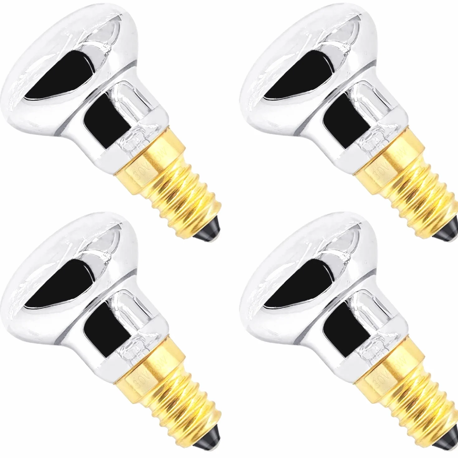 Ampoule Lampe à Lave R39 E14 25W 260lm 2800K Lot de 4