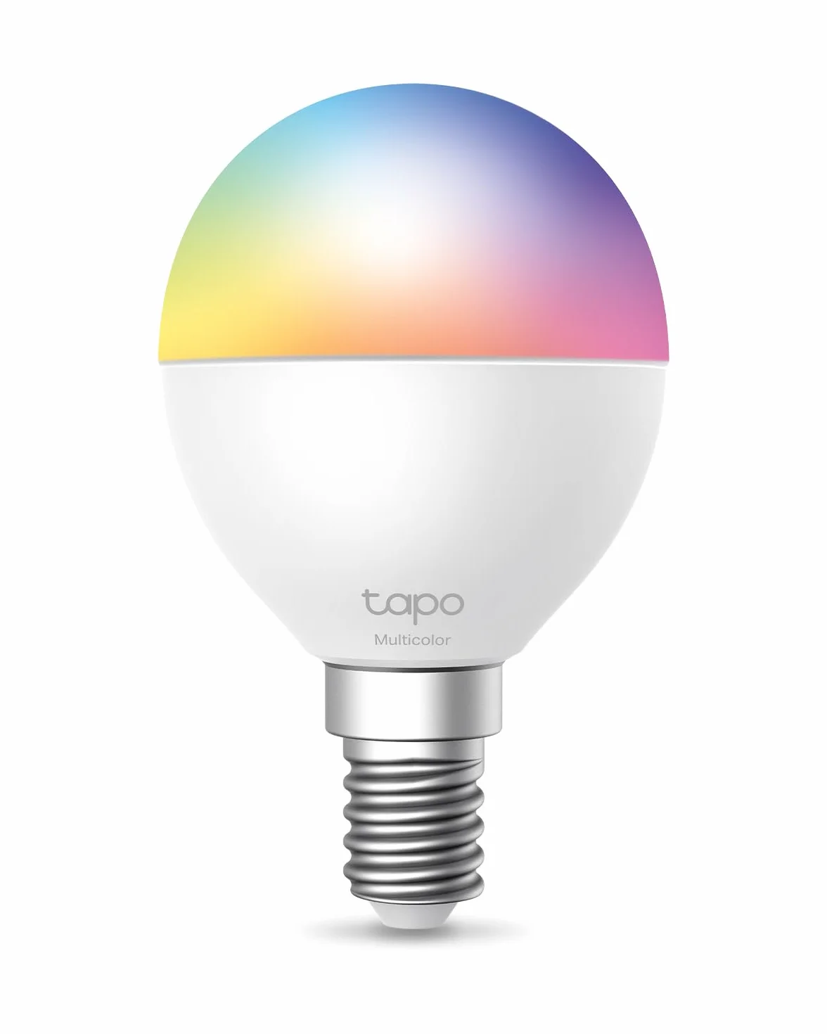 Tapo Ampoule Connectée WiFi LED E14 Multicolore 2500K-6500K Dimmable 4,3W 470Lm Compatible Alexa Google Home L430P
