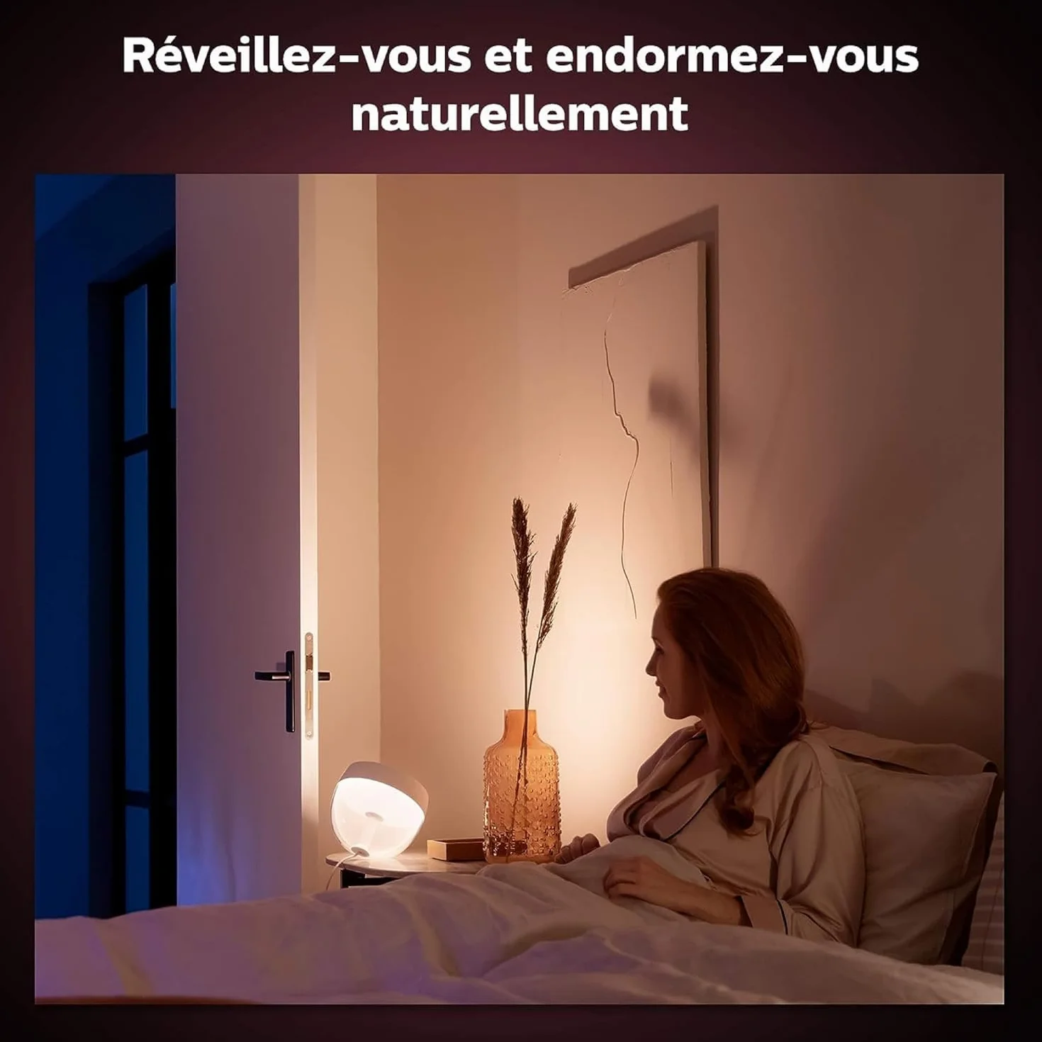 Philips Hue Iris Lampe à poser Blanche White & Color Ambiance Connectée Bluetooth Alexa Google Homekit