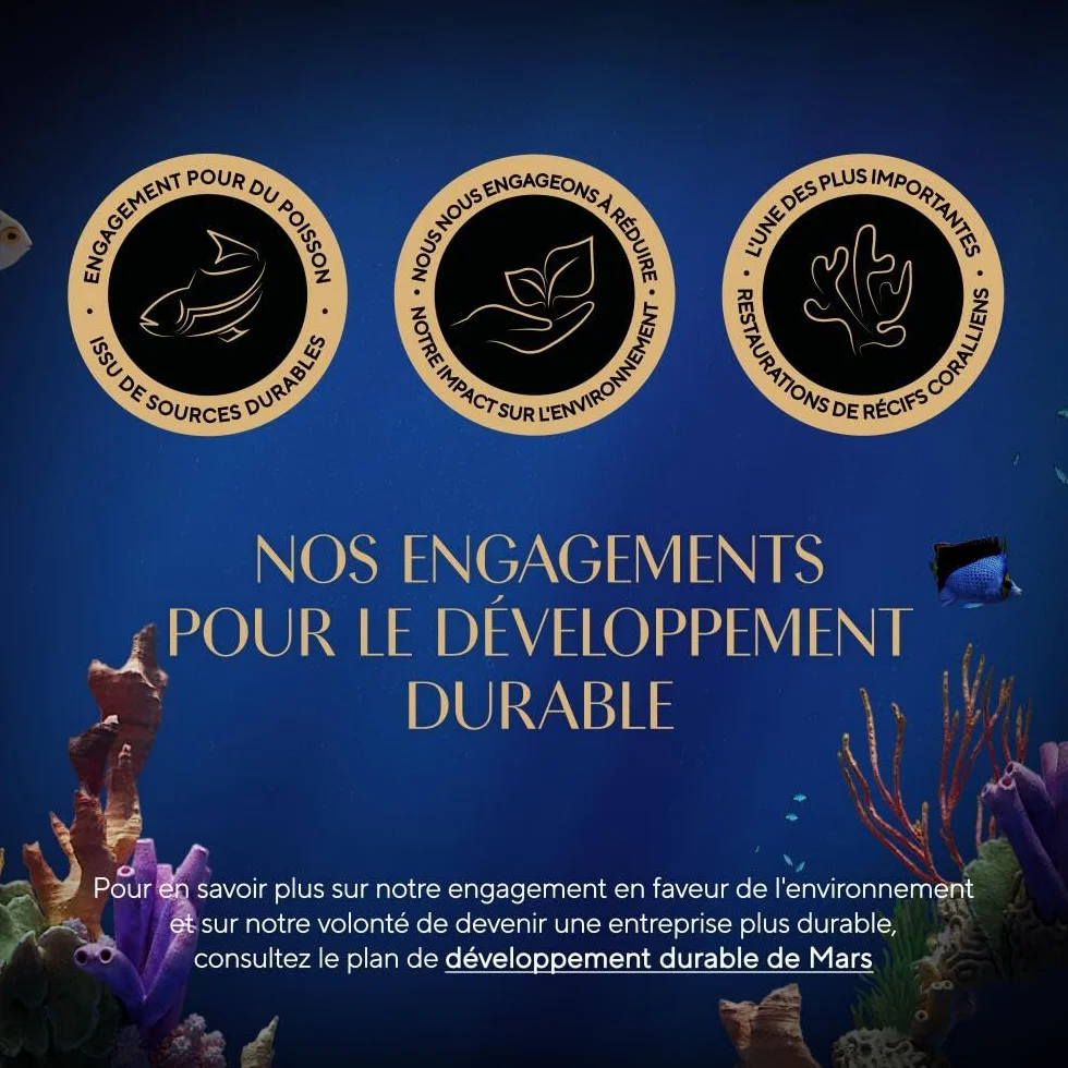 Sheba Sauce Collection Sachets fraîcheur Nourriture Humide aux Poissons pour Chat Adulte 40x85g