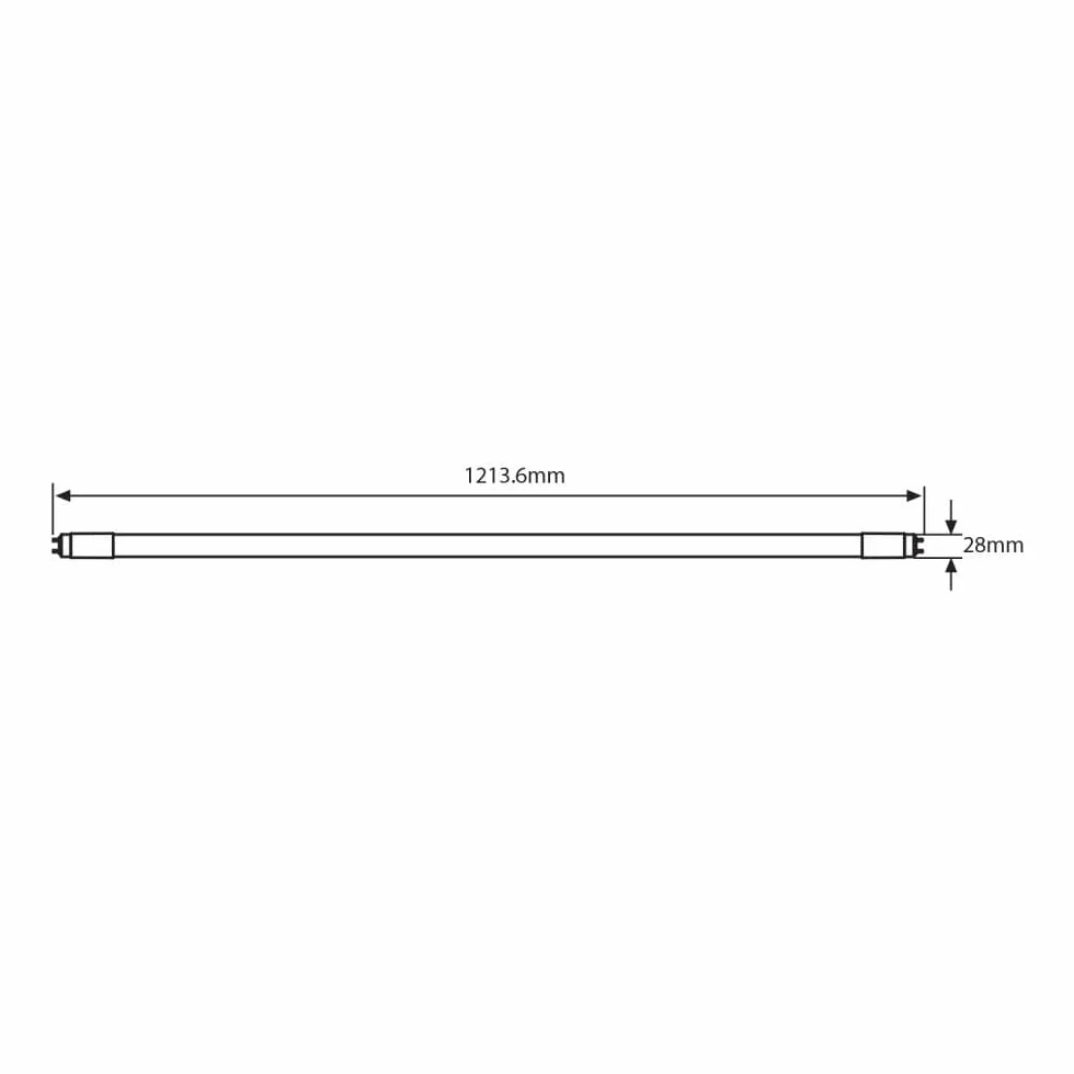 Noxion Tube LED T8 Avant 15W 1800lm 840 Blanc Froid 120cm Équivalent 36W