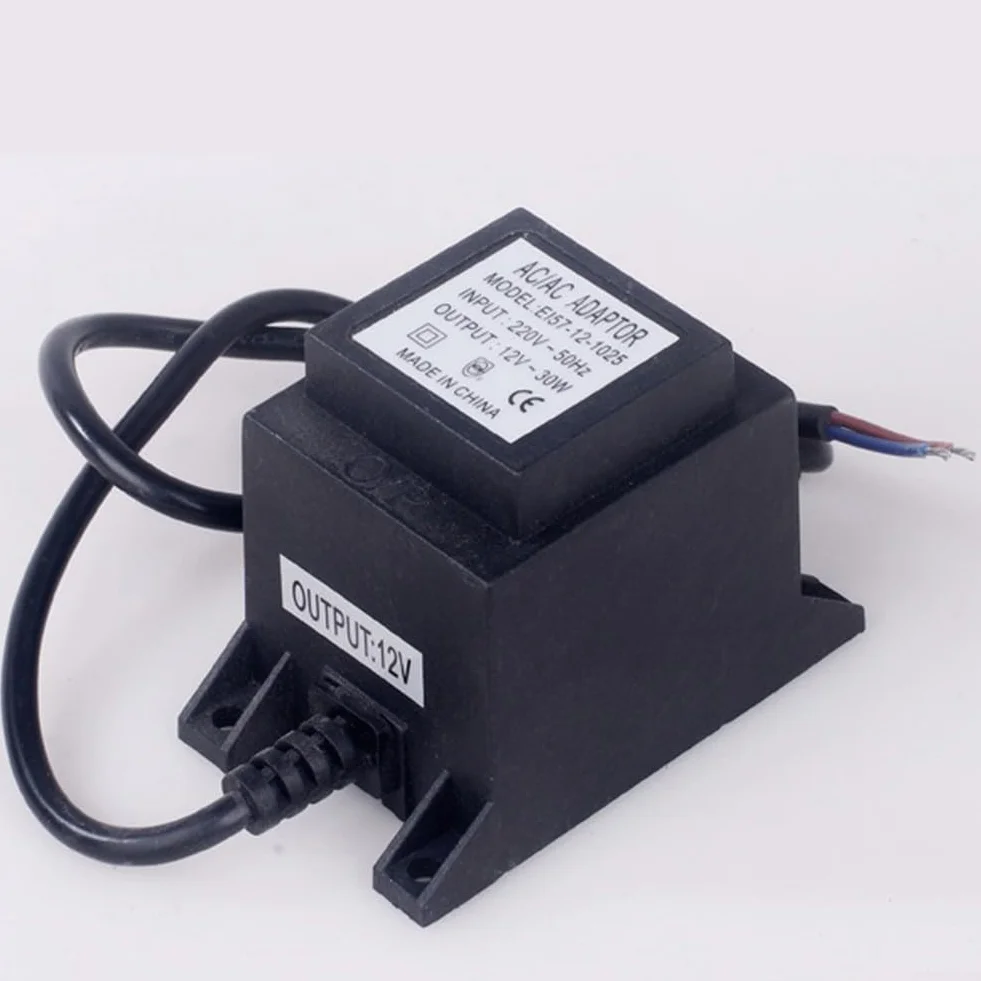 Transformateur LED 15 W 12 V AC/AC IP67 extérieur