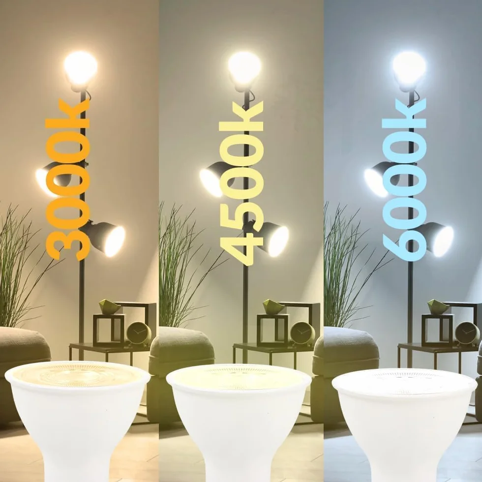 Ampoule Led 7W Gu10 Smd Plus 4000K 580 Lumen IP20 Pack de 6