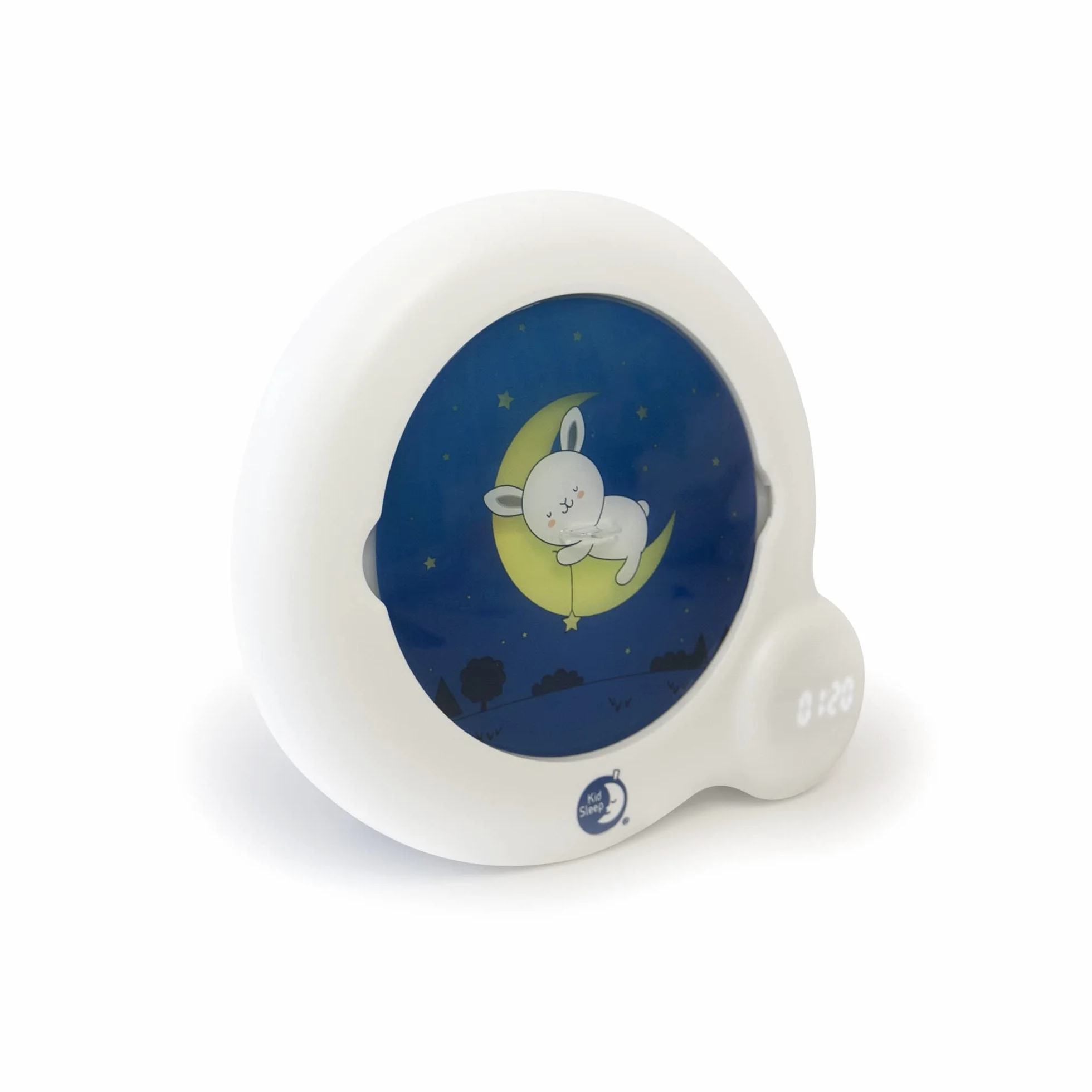 Pabobo Kid'Sleep Essential Indicateur de Réveil Veilleuse éducative avec Programmation Facile et Verrou Parental