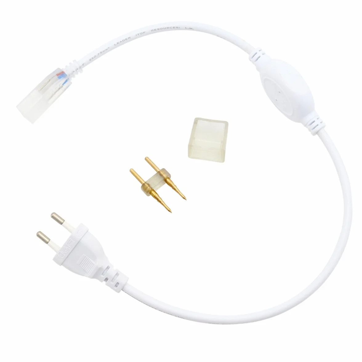 Transformateur pour Bande LED 5050, Bloc d'Alimentation 220-240 V, Prise Européenne