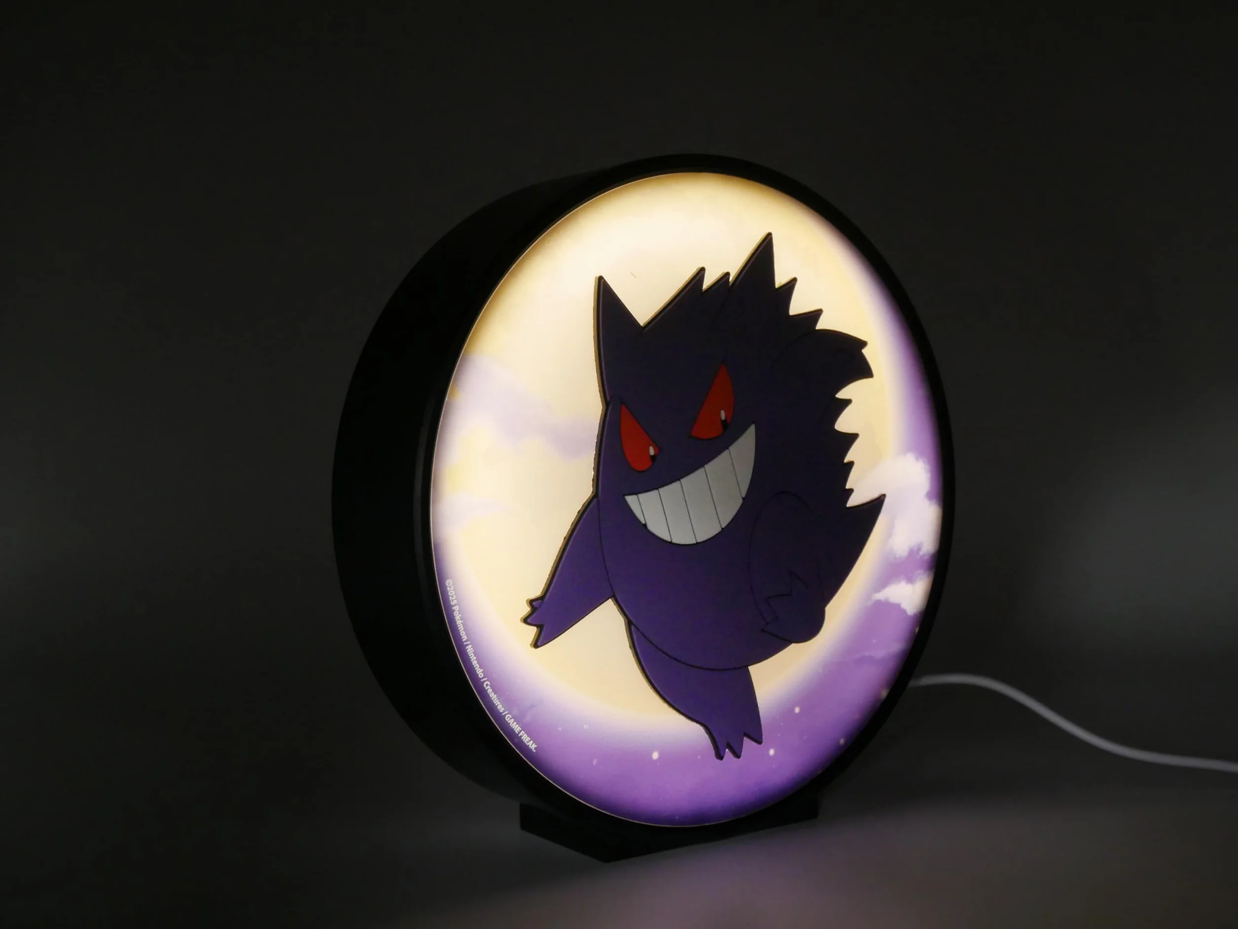 TEKNOFUN POKÉMON Décoration Lumineuse ECTOPLASMA Night Sky 20 cm USB-C