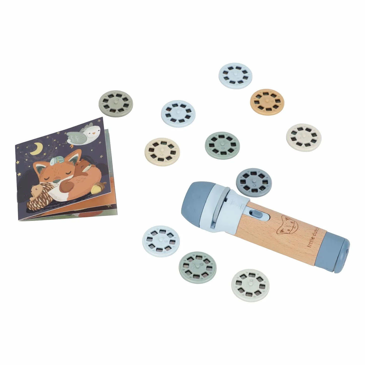 Little Dutch Projecteur de lampe de poche pour enfants Forest Friends