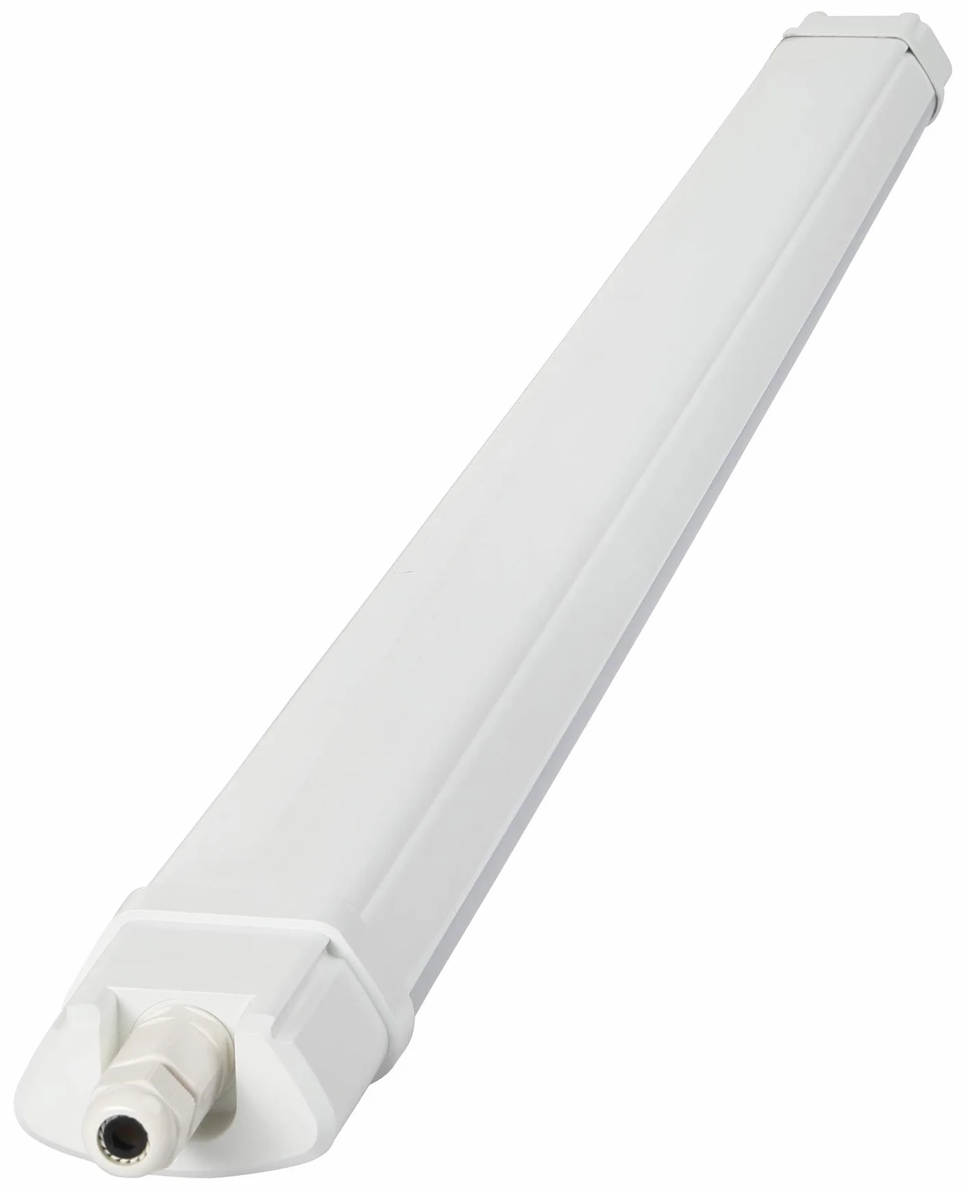 REGLETTE ETANCHE IP65 LED INTEGREE AVEC DETECTEUR 60CM 18W 1620LM CONNEXION AUTO blanc
