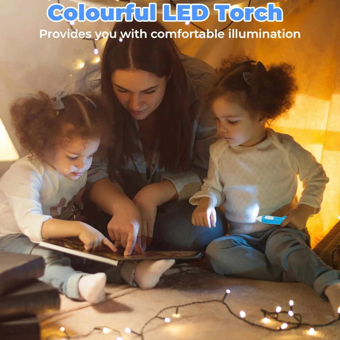 Lampe De Poche Enfant Led Mini Fusée Porte-Clé, 24 Pièces, 4 Couleurs, Pour Extérieur Camping Randonnée