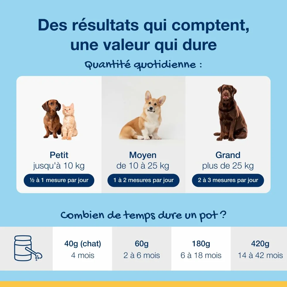ProDen PlaqueOff Poudre Dentaire pour Chiens Anti-Tartre 60 g
