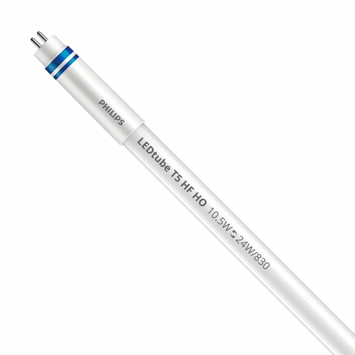 PHILIPS Tube LED T5 MASTER Instantfit Electronic HF High Output 10.5W 1500lm 830 Blanc Chaud 55cm Dimmable