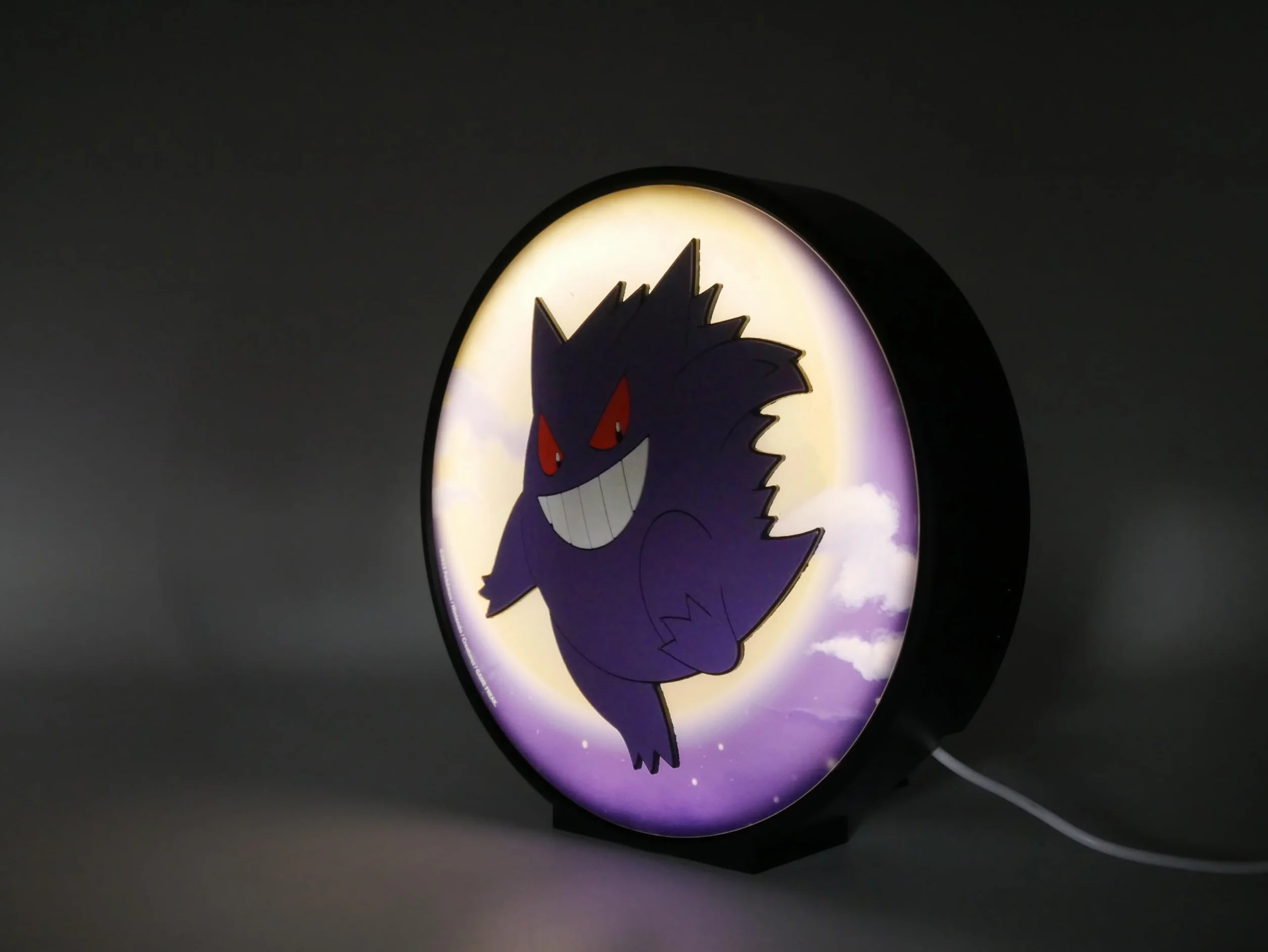 TEKNOFUN POKÉMON Décoration Lumineuse ECTOPLASMA Night Sky 20 cm USB-C