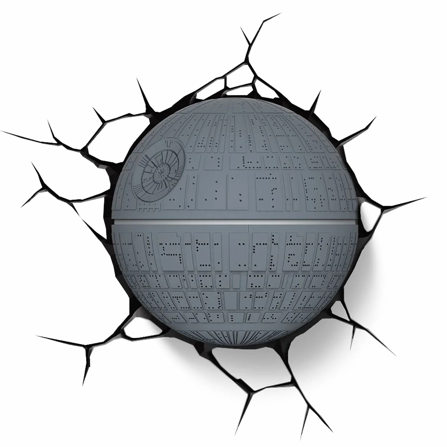 STAR WARS Lampe Murale Décorative 3D Etoile Noire