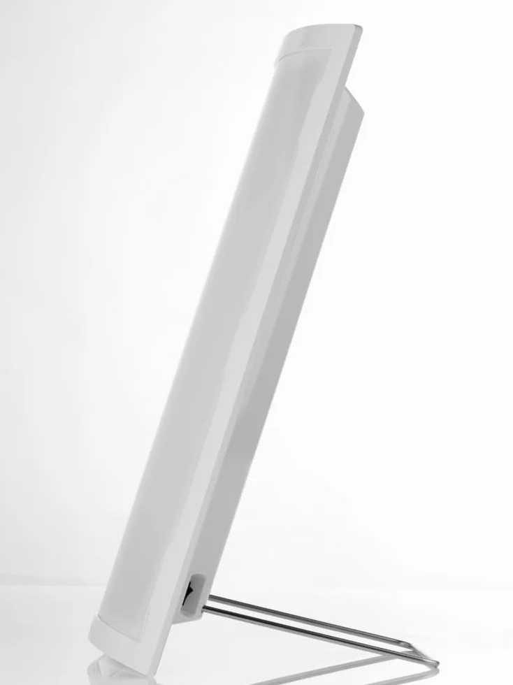 DAYVIA Lampe de Luminothérapie LED 072, 35x56x9cm, Blanc, CE Médical, Fabrication Française