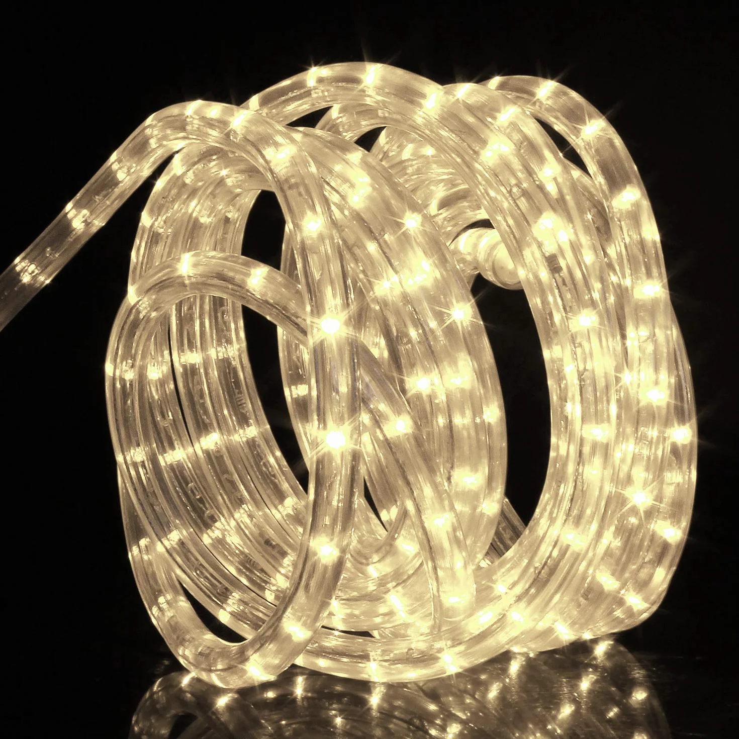 Speed Guirlande lumineuse à LED étanche IP65 50m blanc chaud